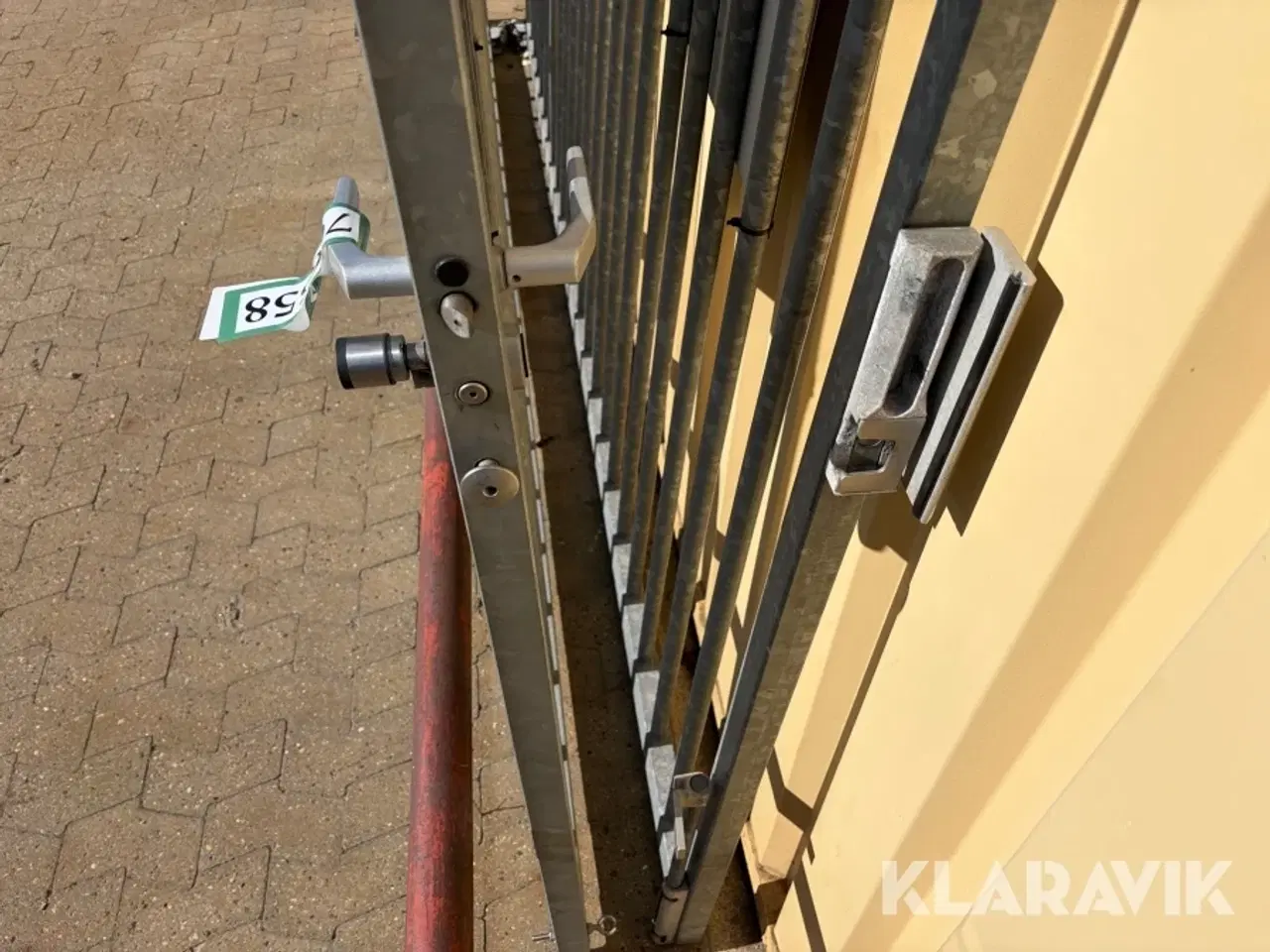 Billede 12 - Adgangsport galvaniseret - med stolper