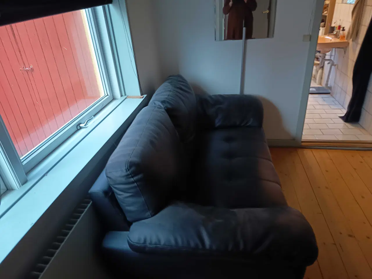 Billede 2 - 2 pers. Kunstlæder Sofa