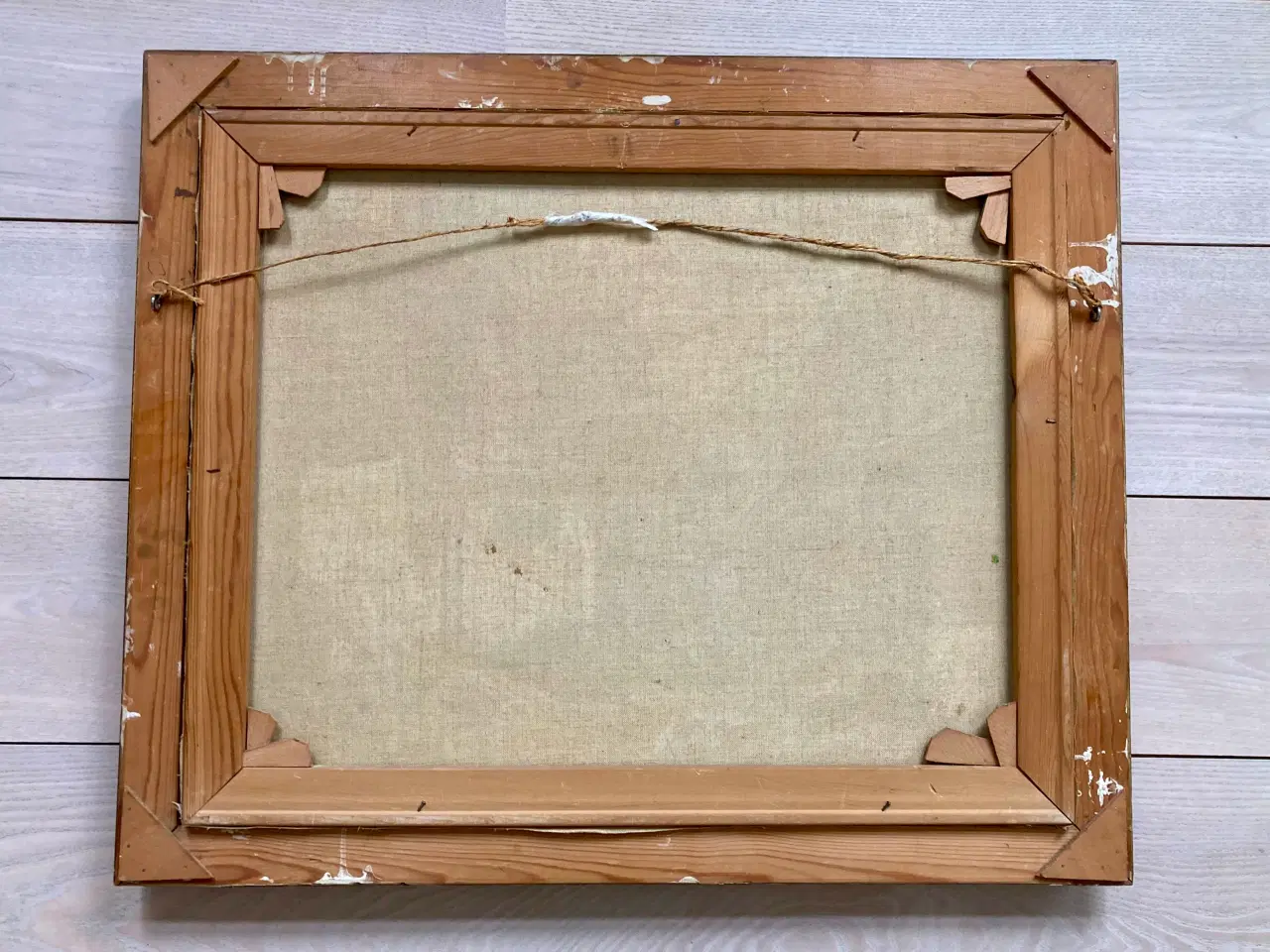 Billede 3 - Maleri olie på lærred, signeret "Richmond" landsk