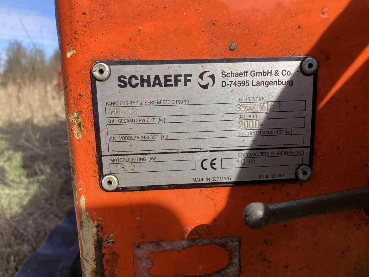 Billede 7 - Schaeff hr12