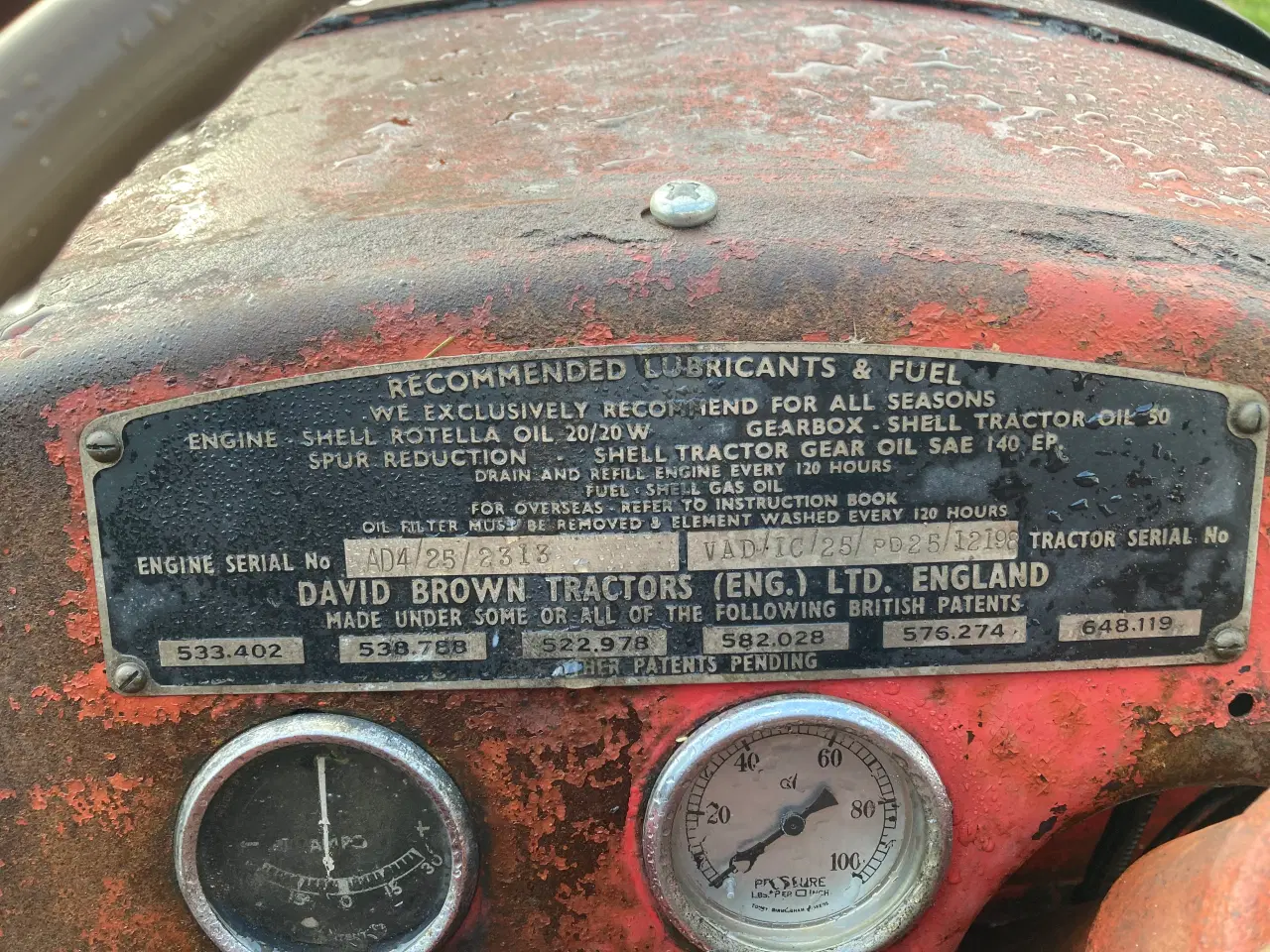 Billede 1 - David Brown AD 4/25 diesel