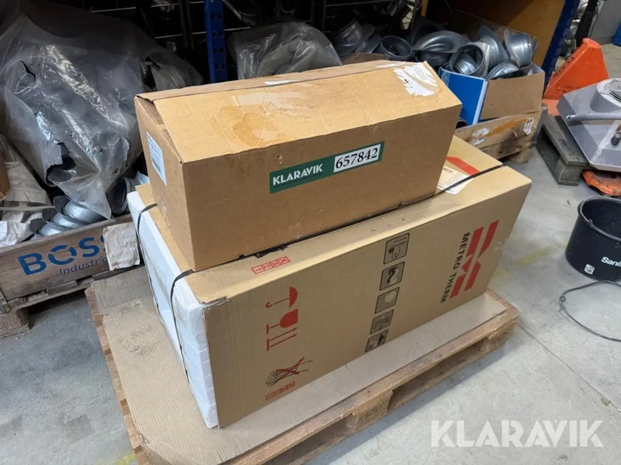 Billede 1 - Fjernvarmsbeholder og varmeveksler Metro Therm LOT