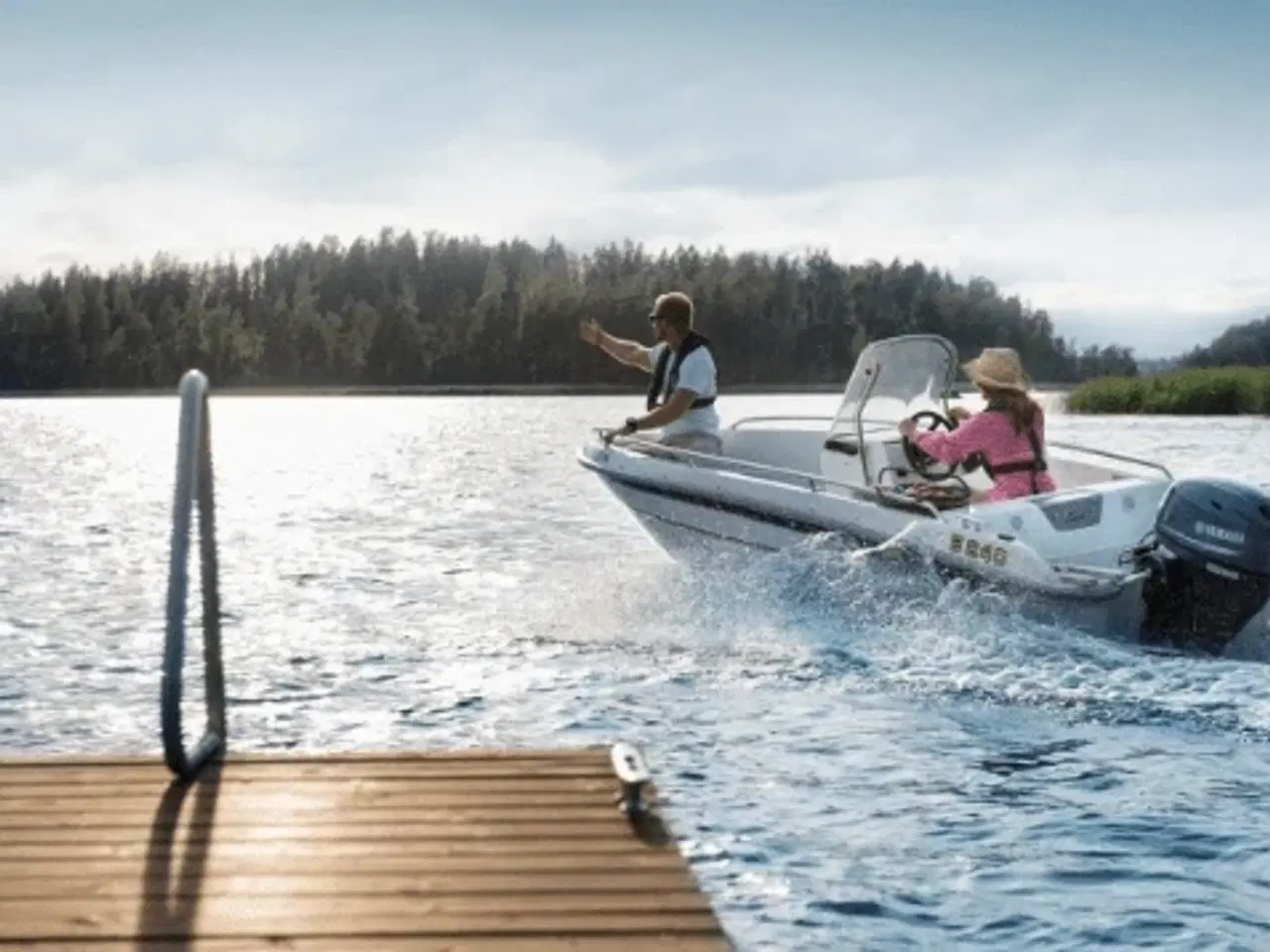 Billede 5 - Yamaha 25 HK - Fjernbetjening, Elektrisk, Powertrim