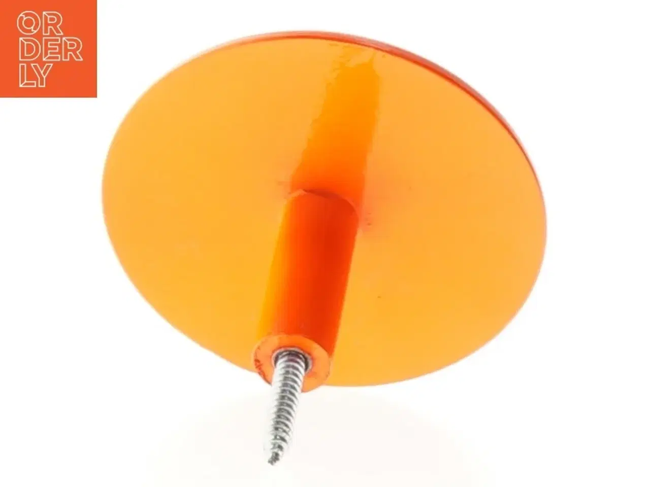 Billede 2 - Orange vægknop fra Stilleben (str. Ø 9 cm)