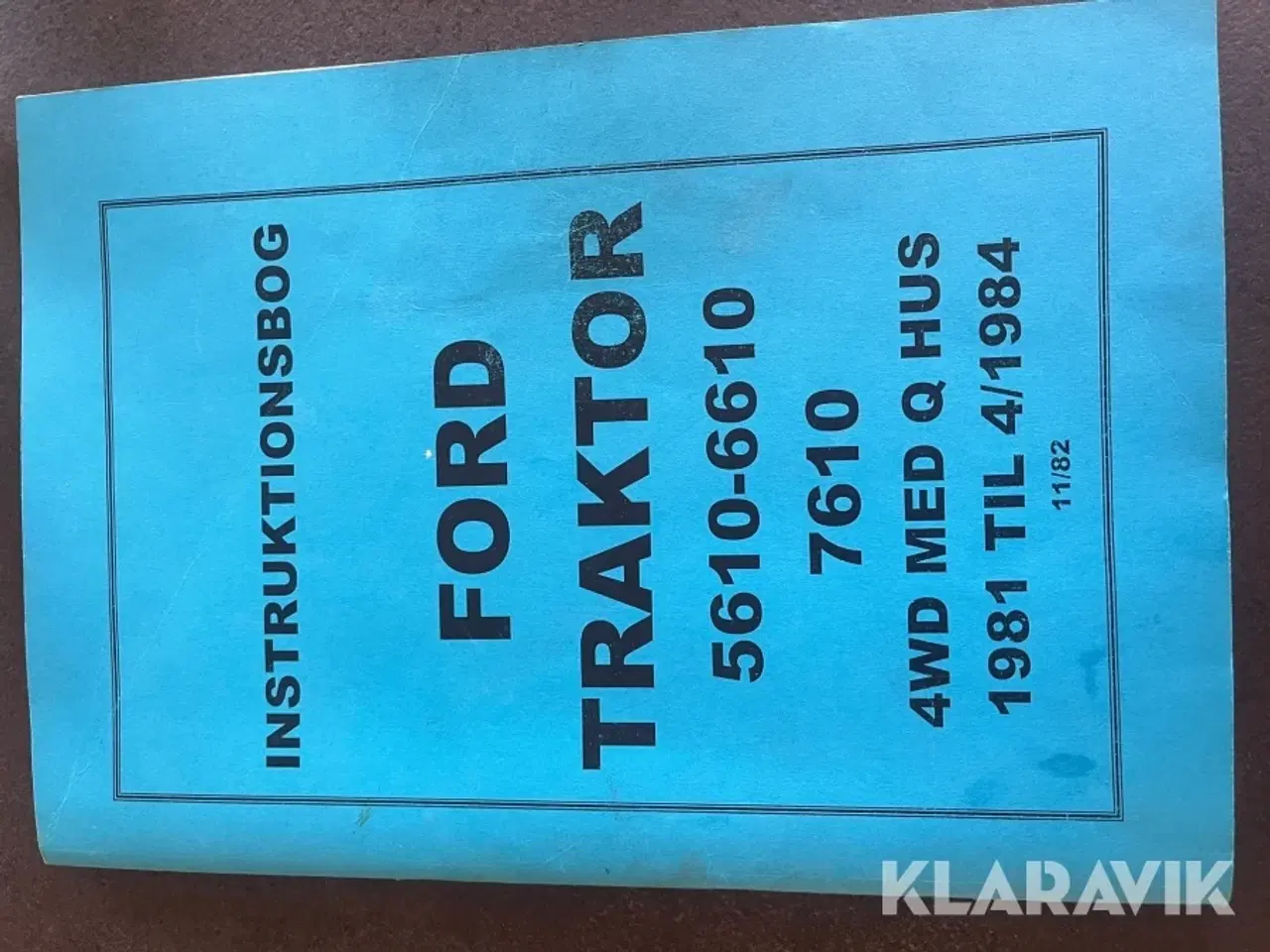 Billede 7 - Veterantraktor Ford 6610 Turbo med frontlæsser
