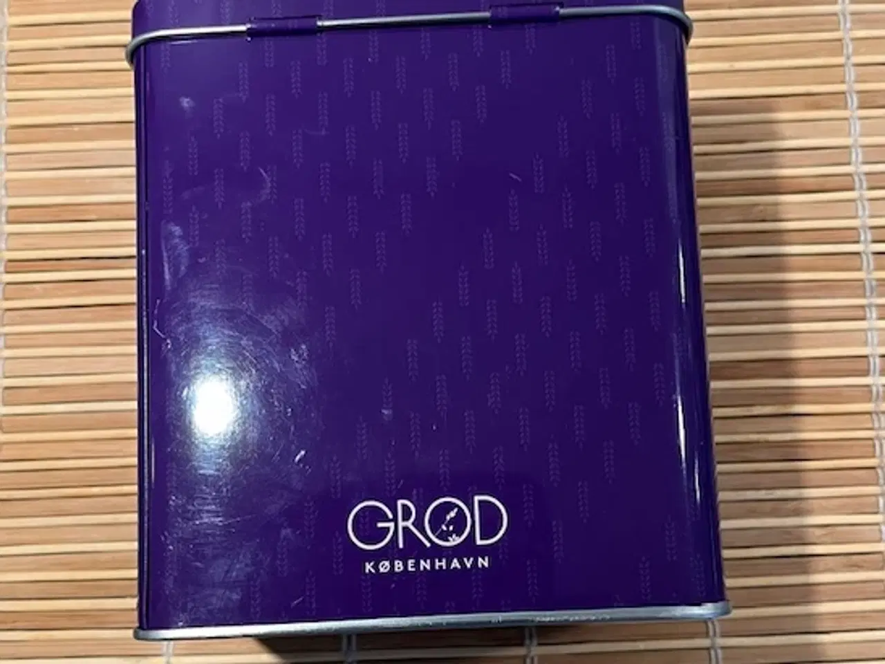 Billede 5 - GRØD København metal dåse i flot lilla farve