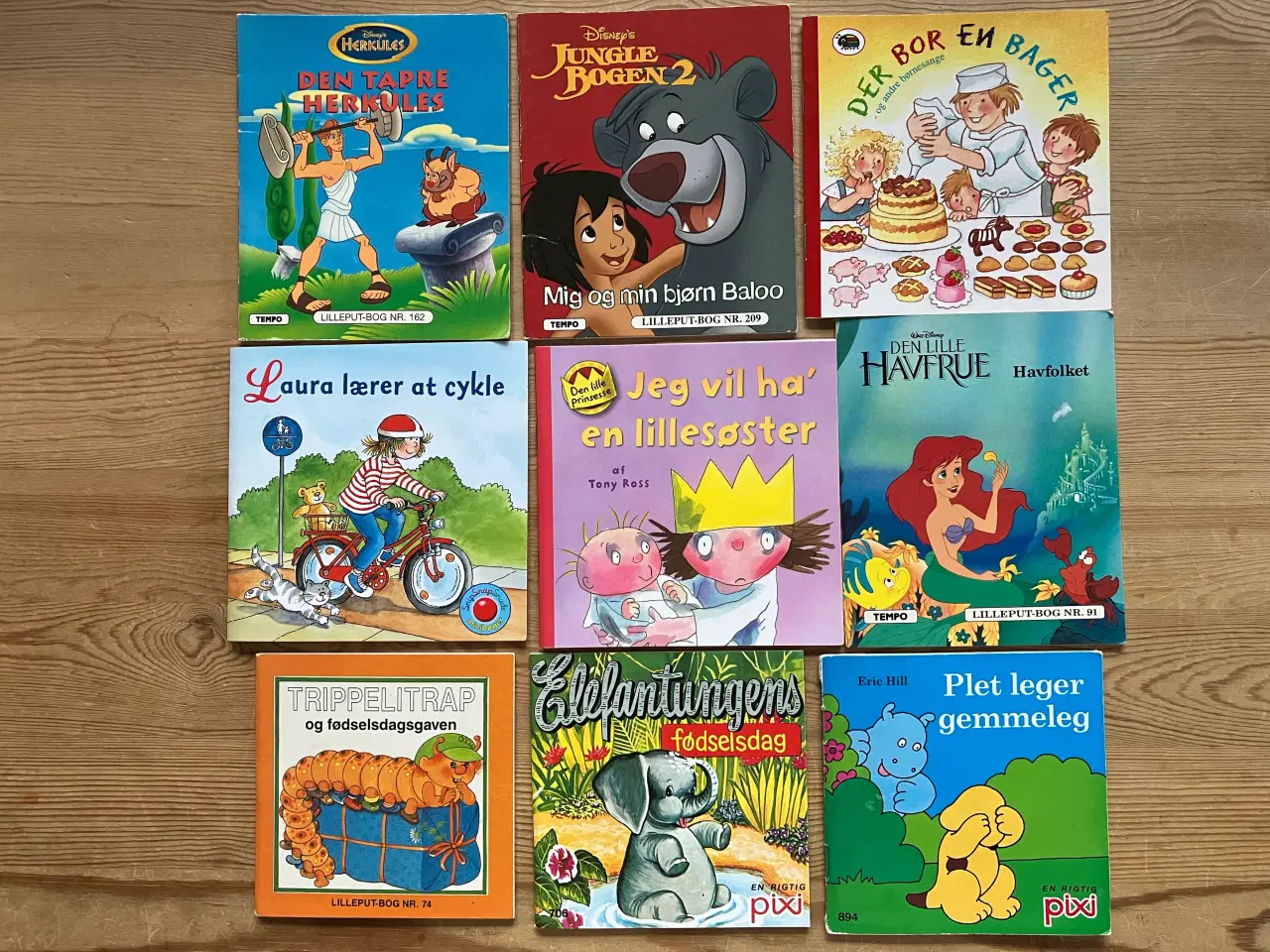 Billede 4 -  6 x 9 børnebøger, Lilleput, Disney m.m.