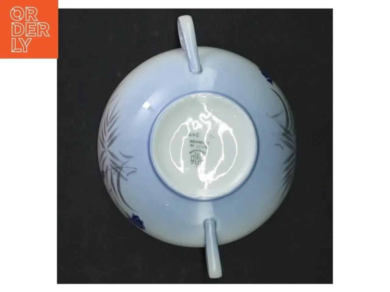 Billede 4 - B&G Porcelæns suppeterrin med låg (str. Ø. 12,5 cm)