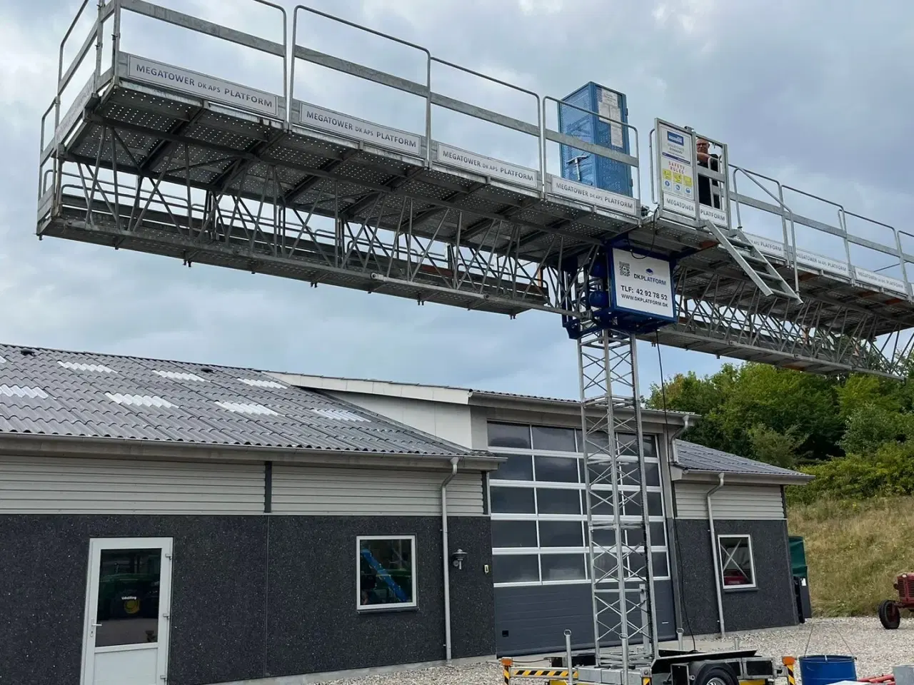 Billede 18 - Mega-Tower Byggeelevatorer arbejdsplatformen, Byggeelevatorer, mastklatreplatforme, byggehejs, Climber, buildclimber