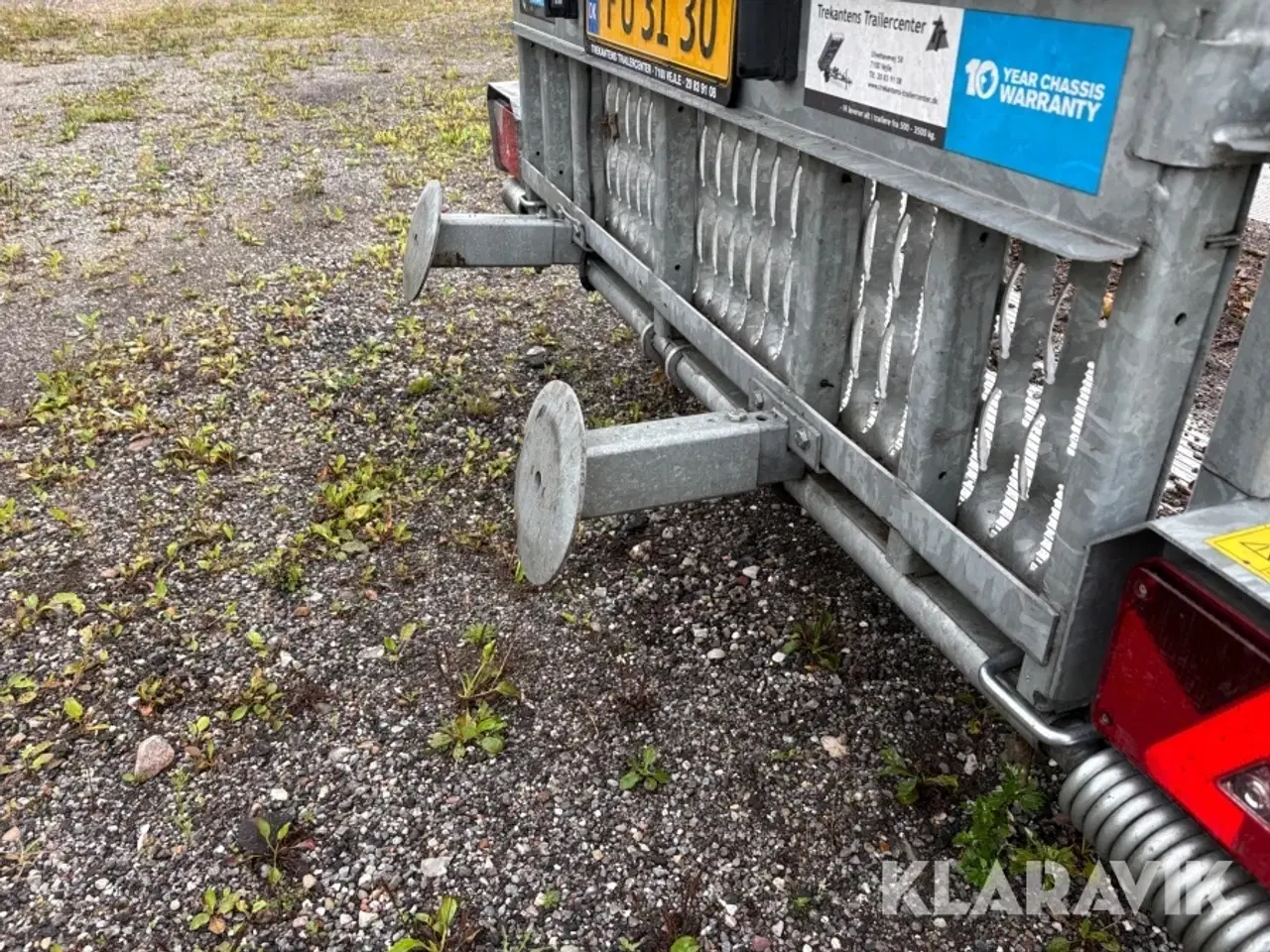 Billede 12 - Maskintrailer Wagenbouw Hapert - 2-akslet