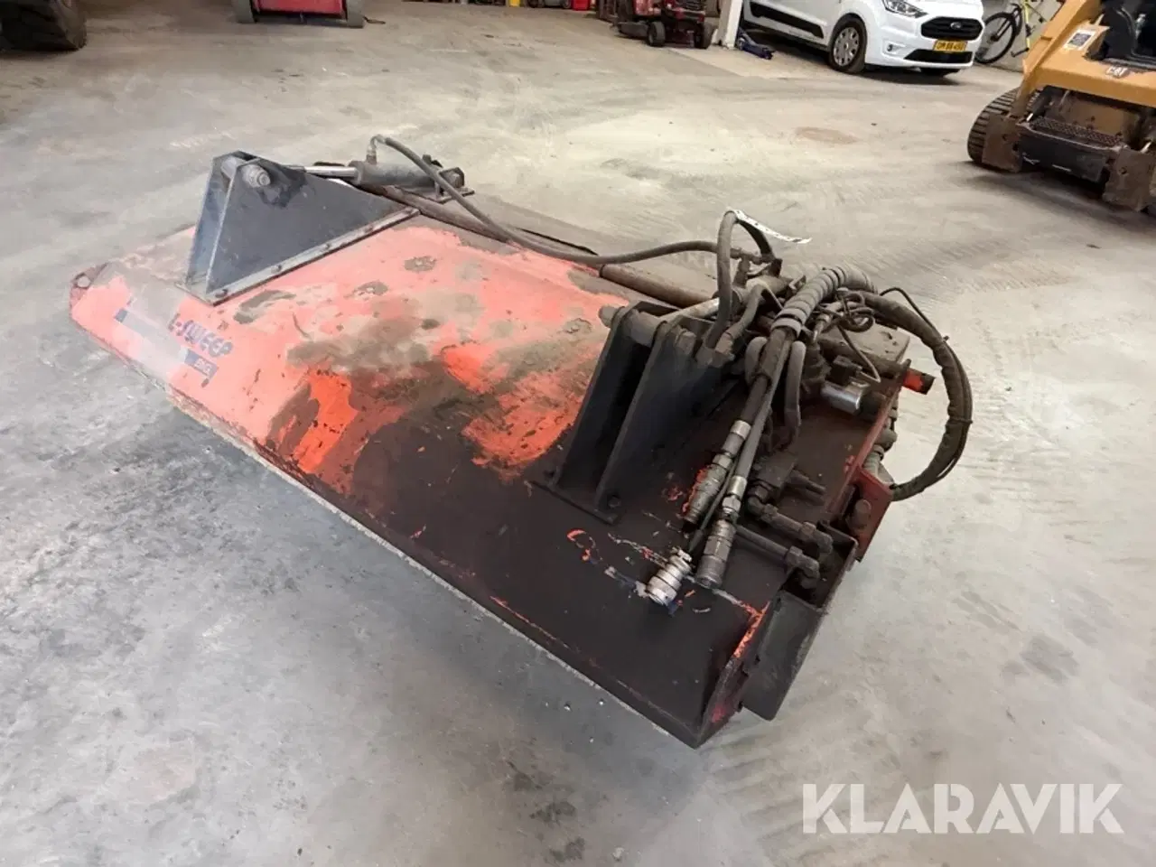 Billede 4 - Fejekost Tuchel Big 600 - 165 til bobcat minilæsser