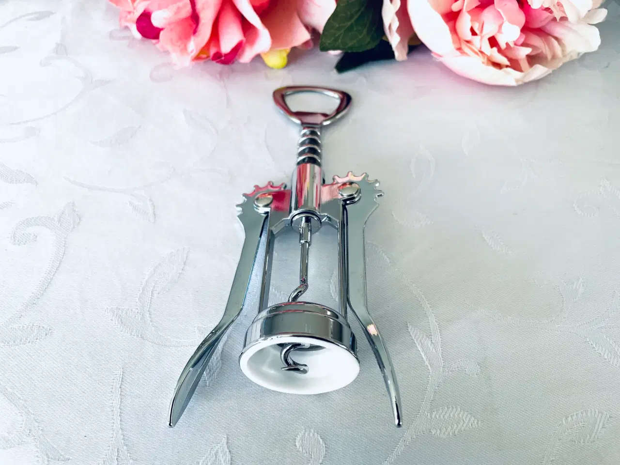 Billede 4 - Lille proptrækker / oplukker i god stand