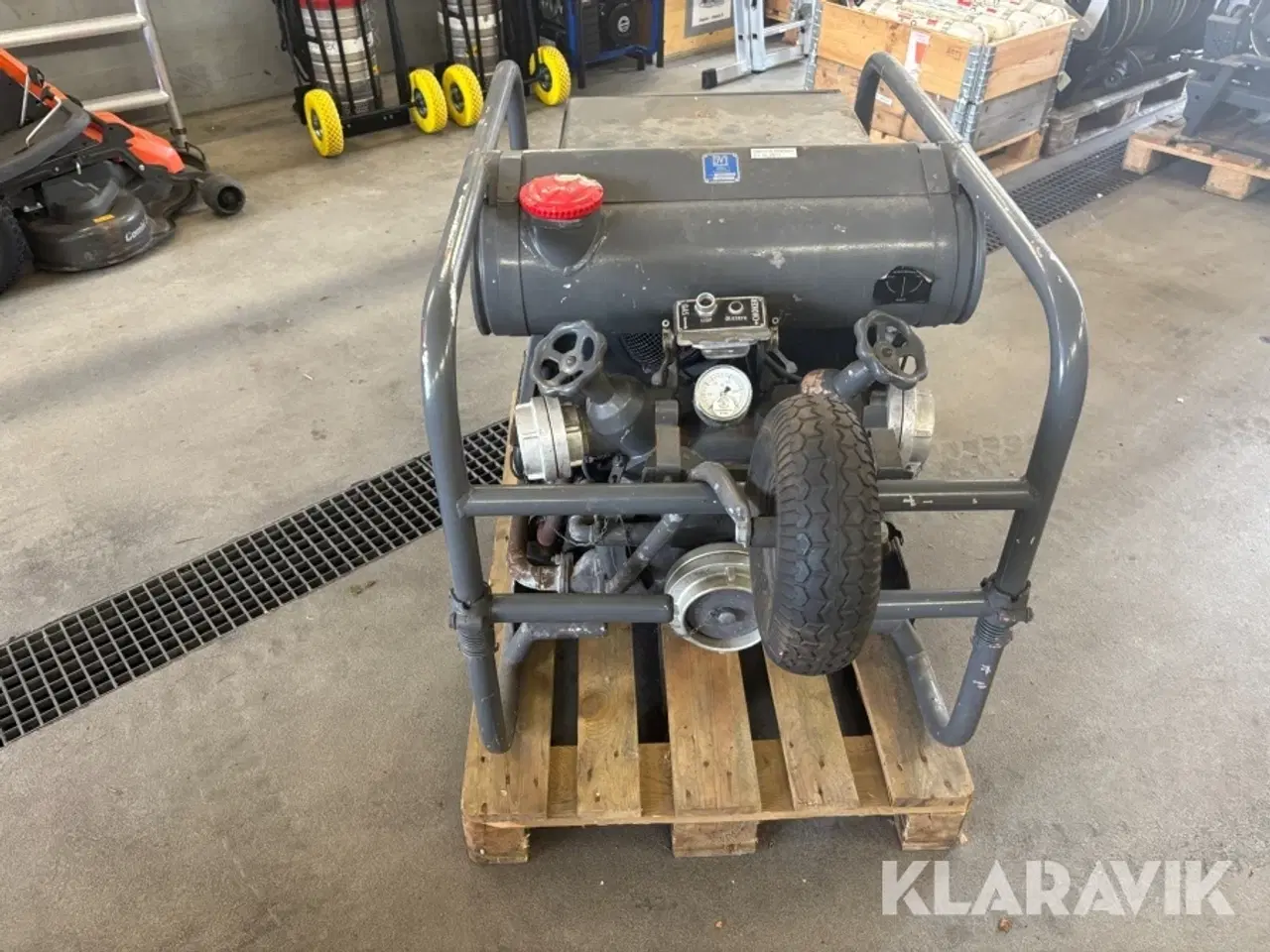 Billede 11 - Brandpumpe DVI VW 1200 pumpemotor