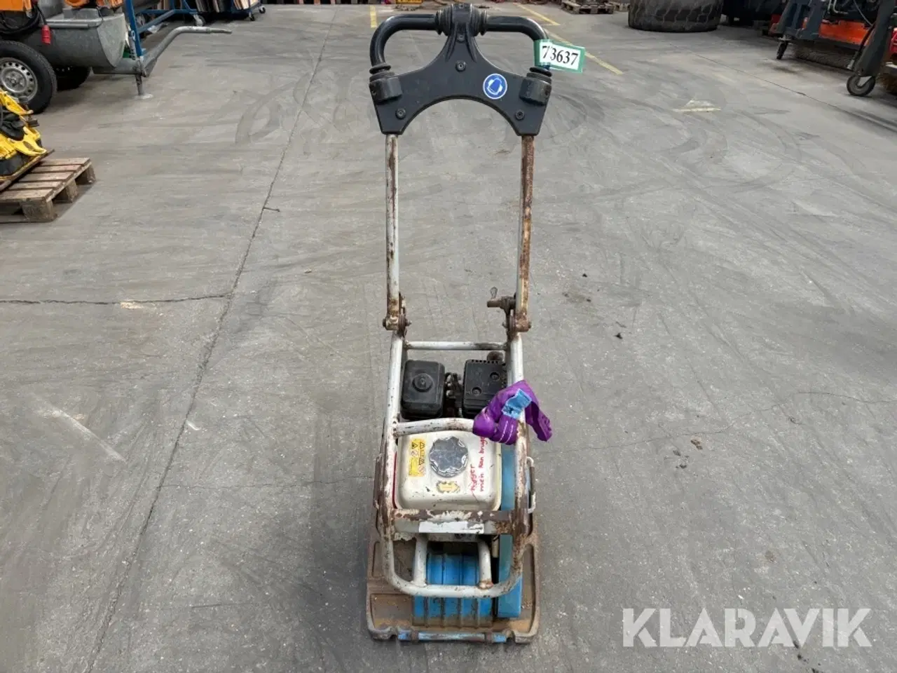 Billede 2 - Pladevibrator Weber Mf CF 2 HD - 83 kg.