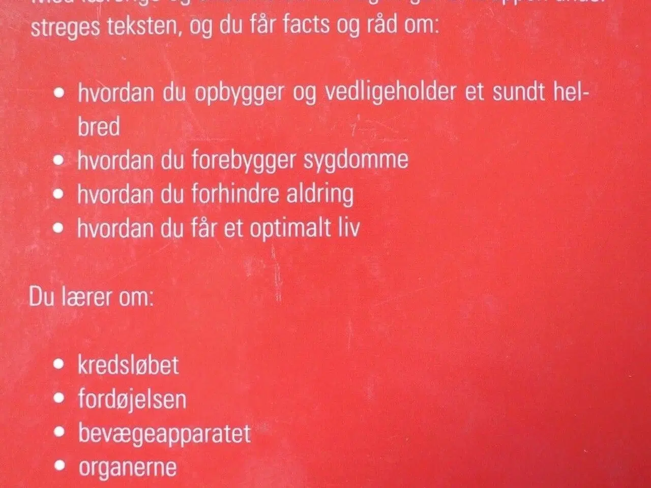 Billede 3 - din krop - en manual, af michael f. roizen og mehm