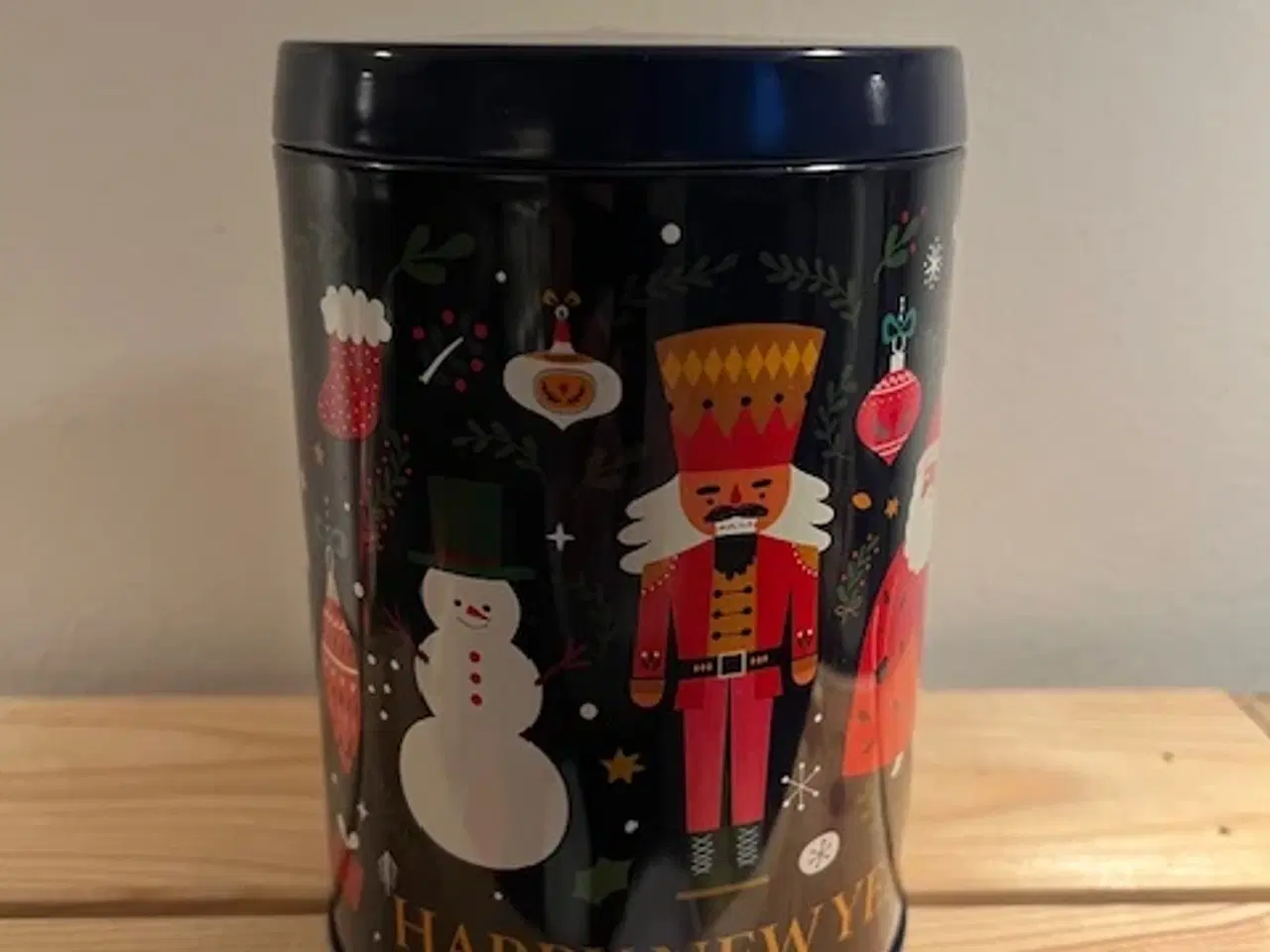 Billede 3 - To Charmerende Retro-metaldåser til Jul & Hygge