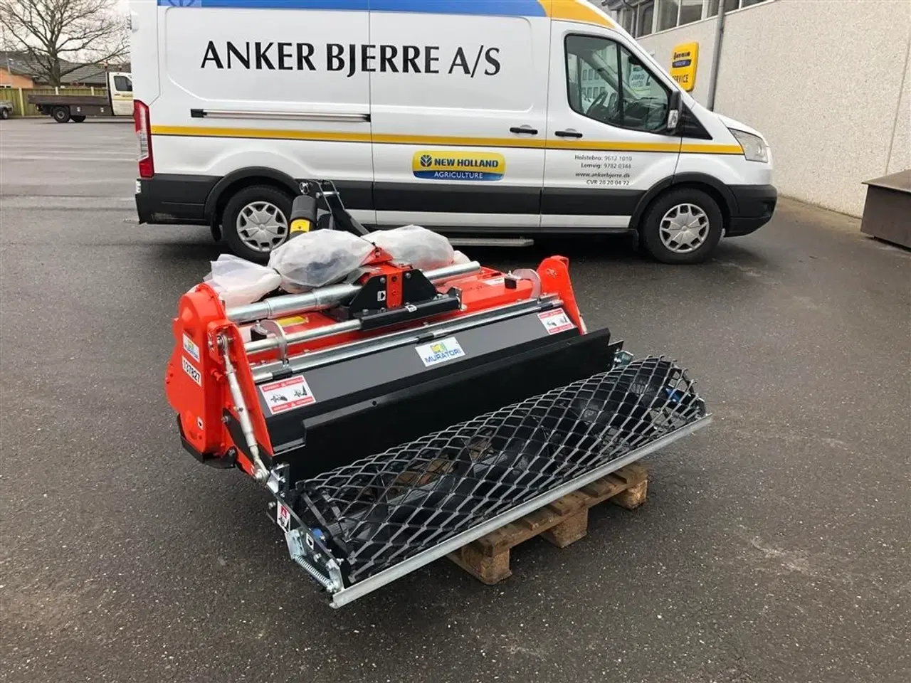 Billede 3 - Muratori MZ62SXL -145 med udjævningsbjælke og pto aksel