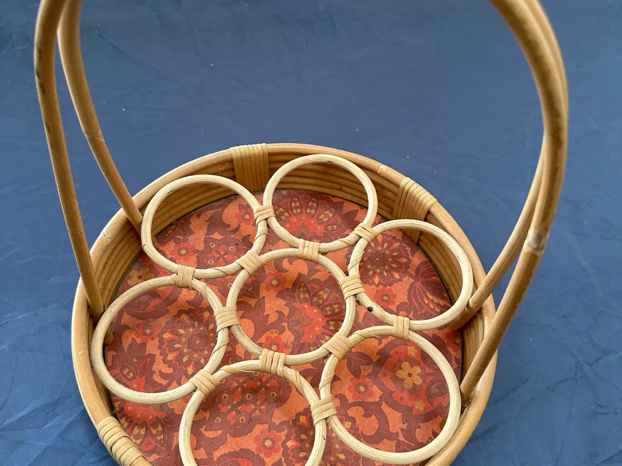 Billede 2 - ølkurv / Bambus flaskeholder