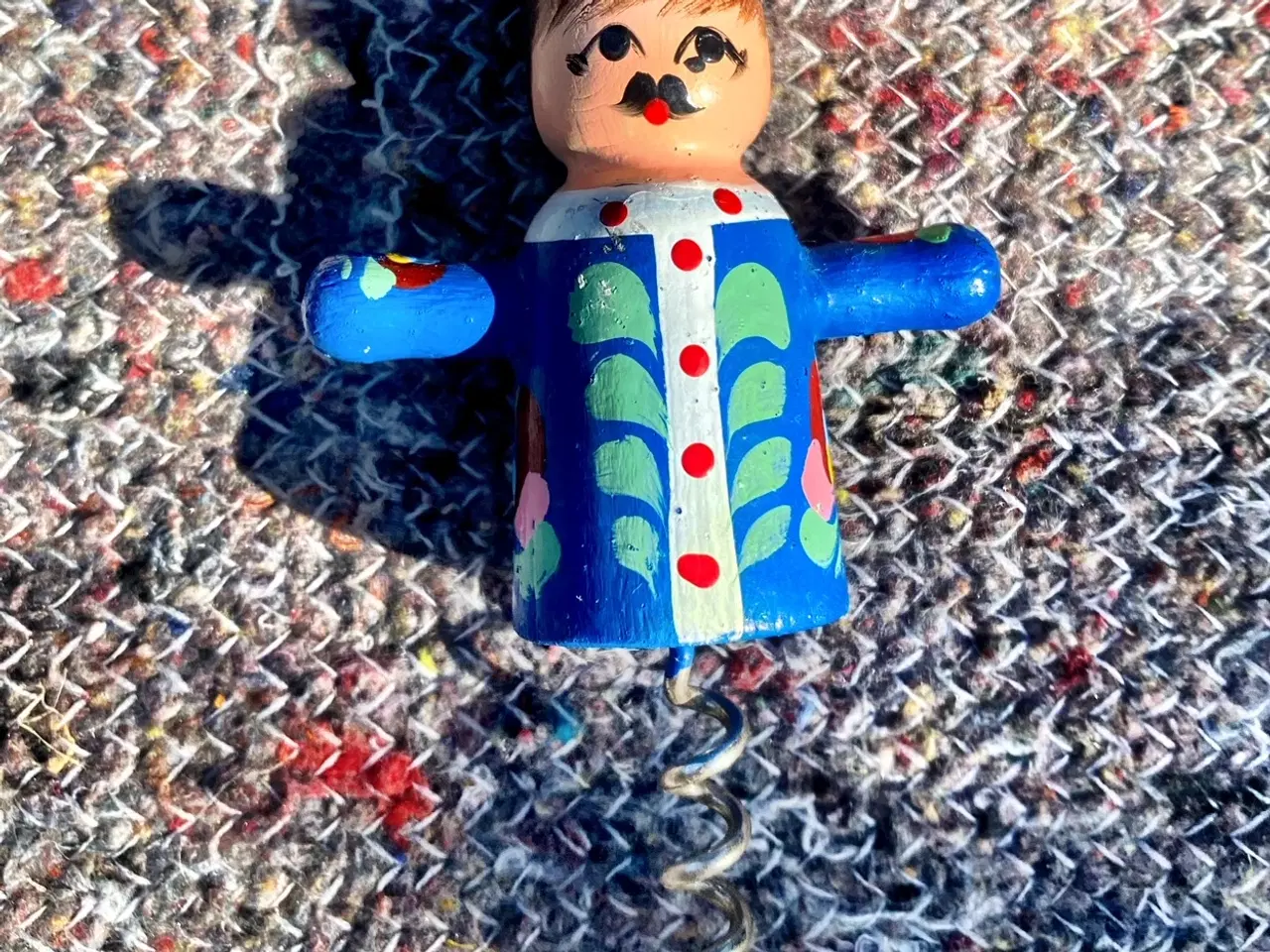 Billede 1 - * Gammel proptrækker, soldat - i træ