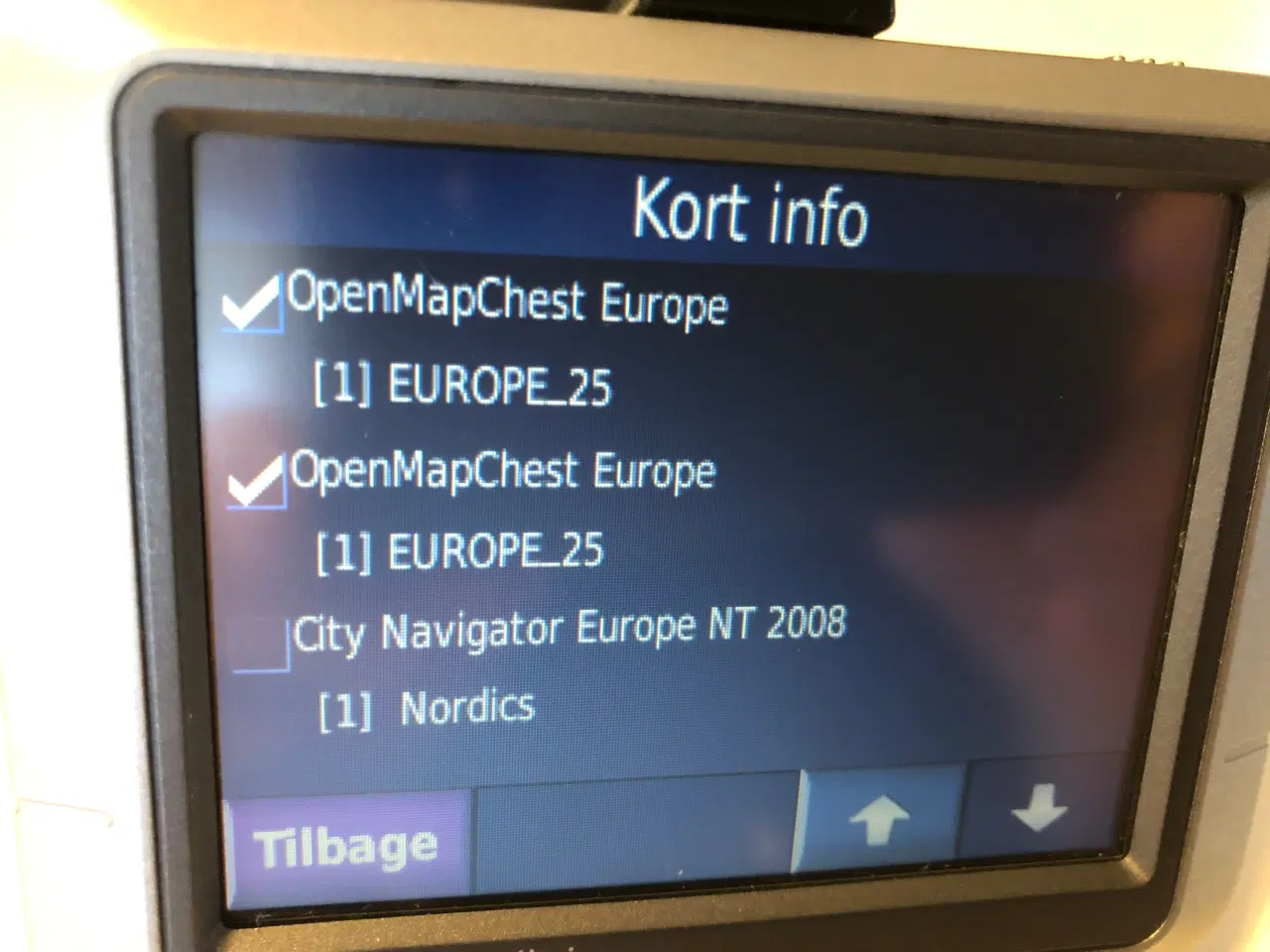 Billede 3 - Garmin Nüvi 200 med nyeste OpenMapChest kort