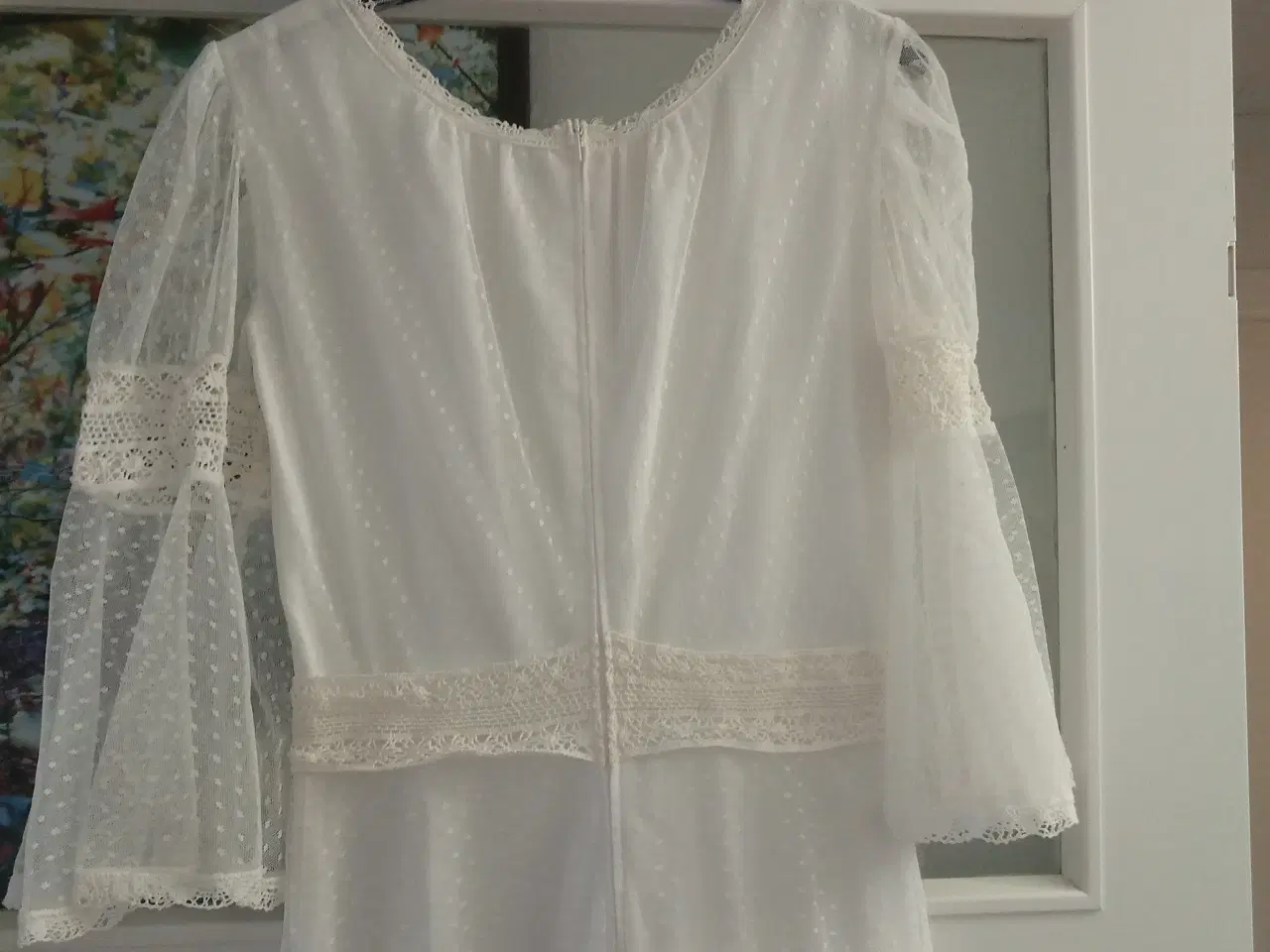 Billede 5 -  Retro brudekjole fra 1980, Lilly model Lilly.