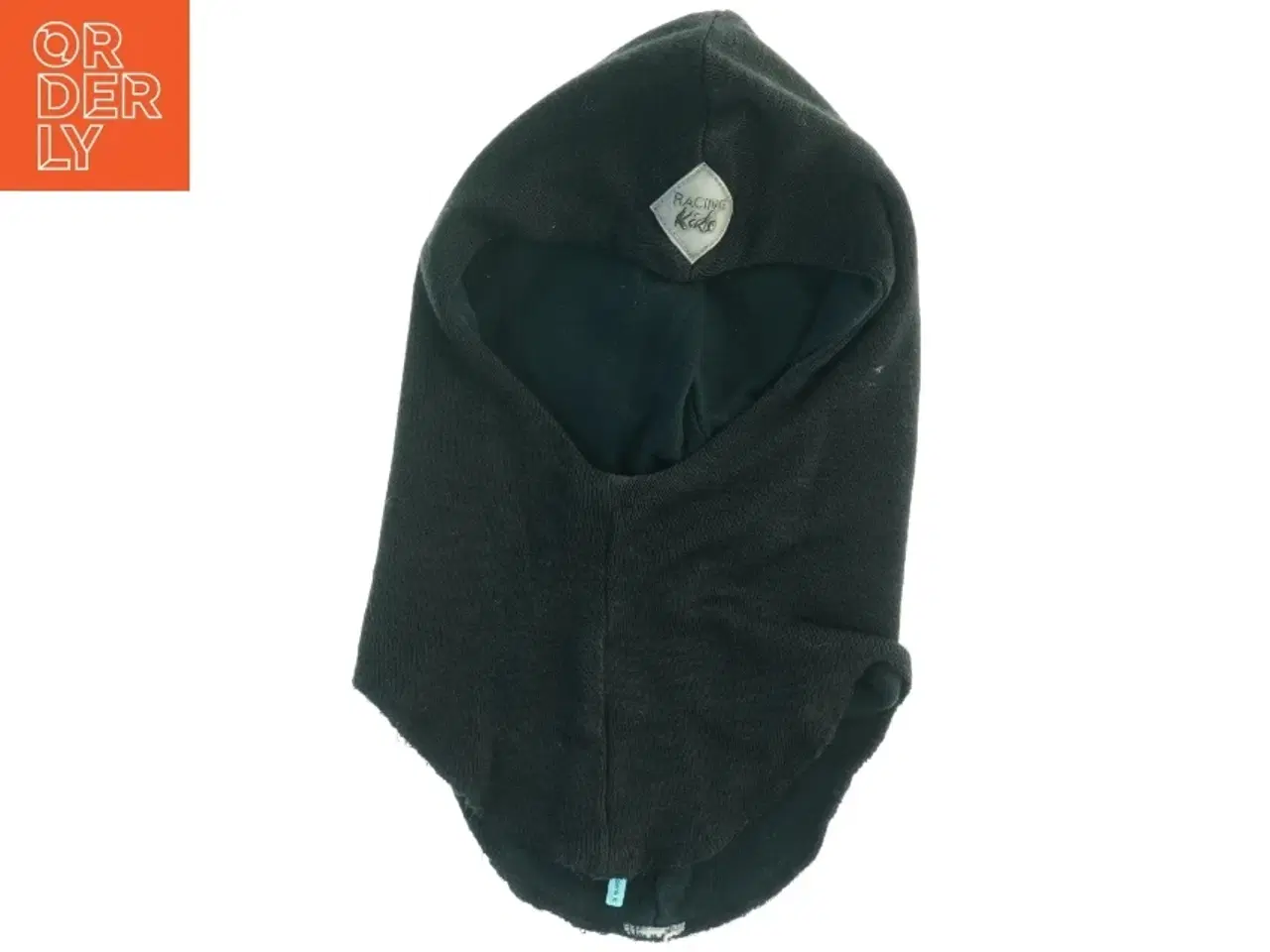 Billede 2 - Sort balaclava hue til børn fra Racing Kids (str. 37 20 cm)