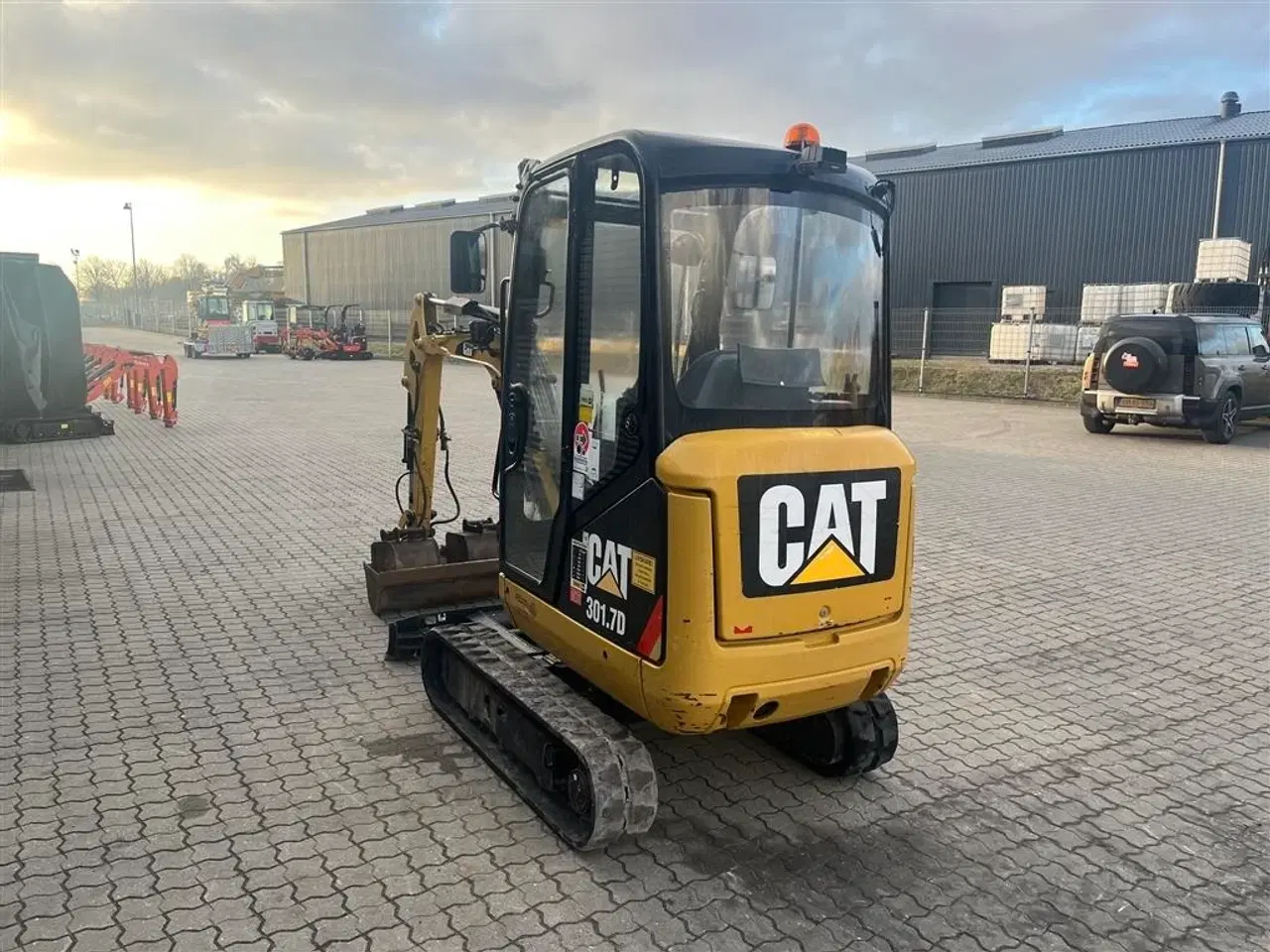 Billede 11 - CAT 301.7D Tiltman med hydraulisk skovskifte