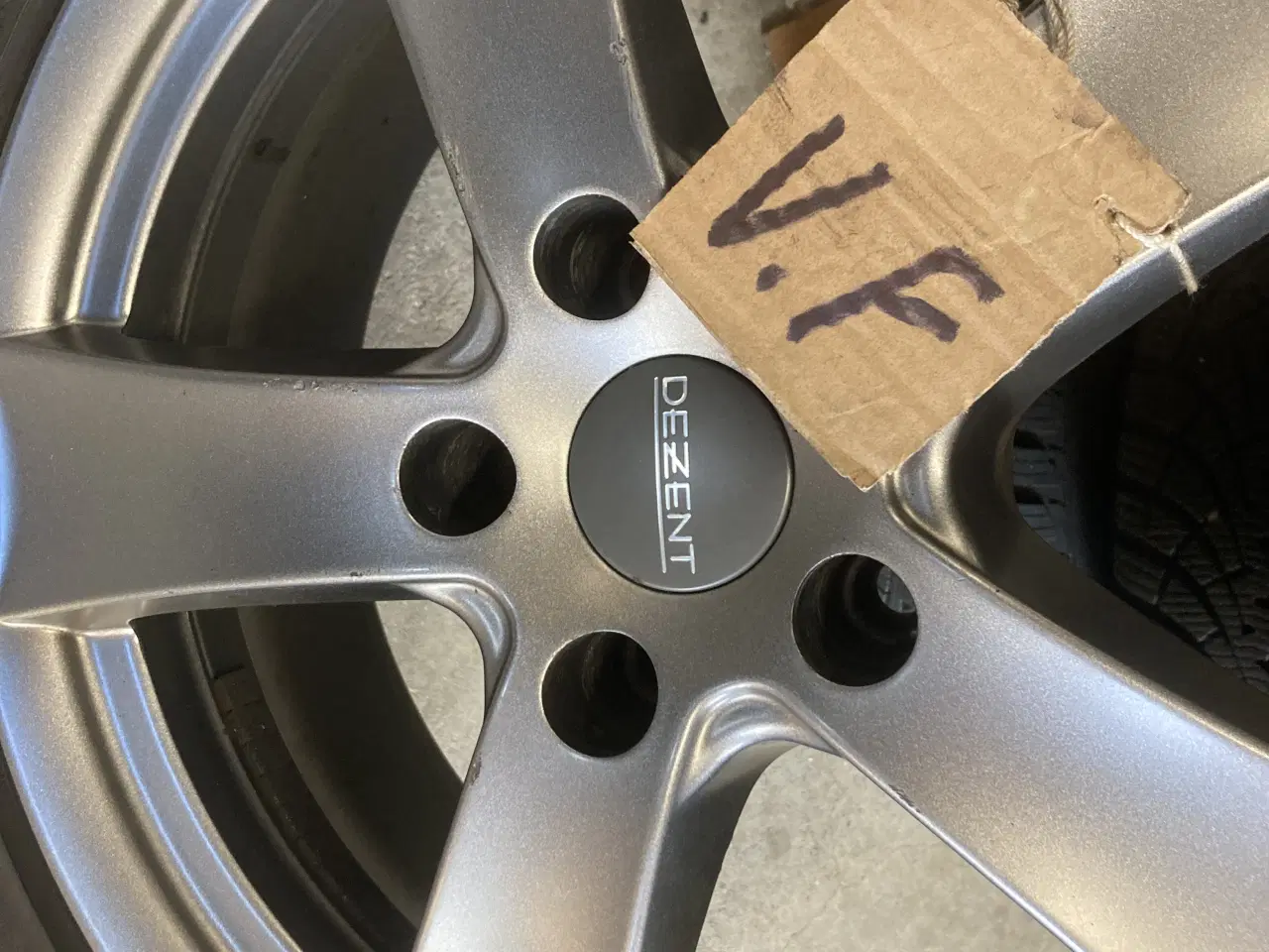 Billede 3 - 4 alufælge 17 tommer med vinterdæk