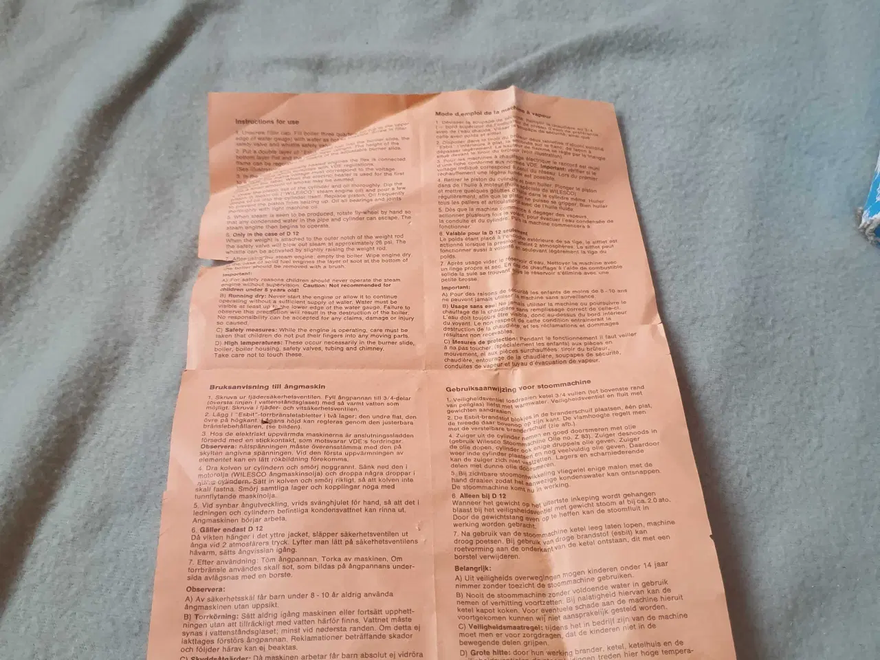 Billede 8 - Wilesco Dampmaskine