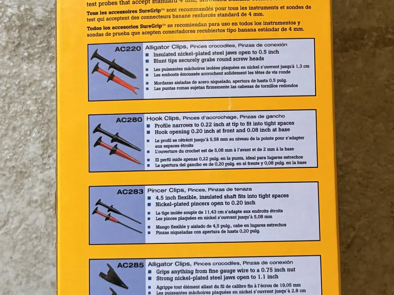 Billede 3 - Fluke TLK-225 tilbehørssæt.