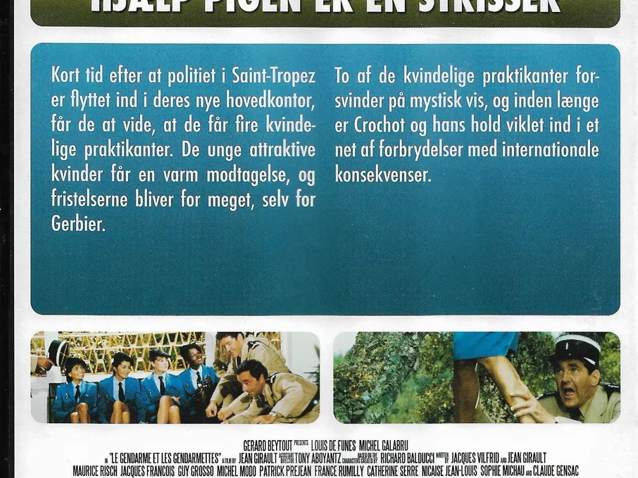 Billede 2 - Hjælp! Pigen er en strisser- Louis de Funes