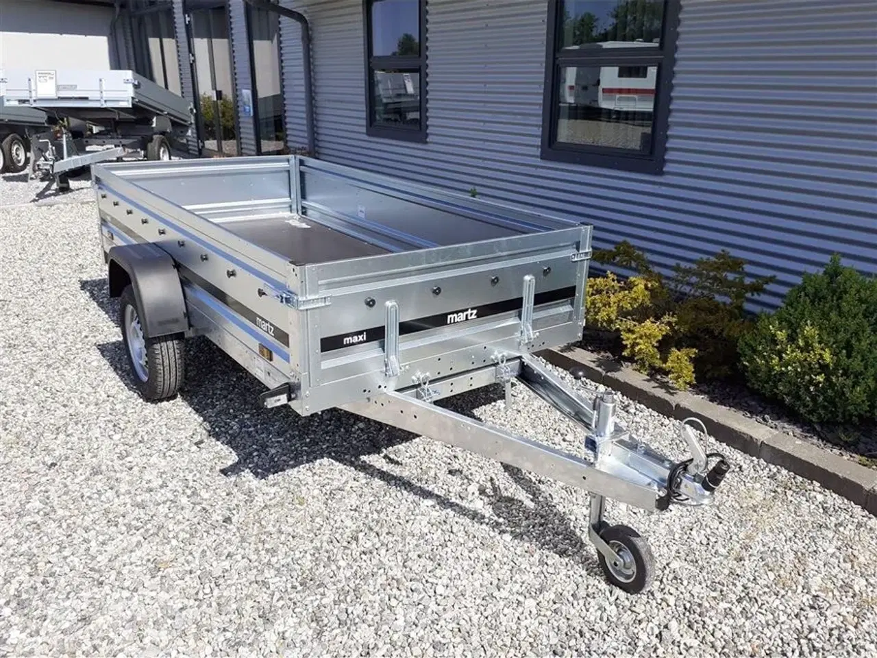 Billede 5 - 0 - Martz Maxi 264 tip   Tiptrailer med 40 cm høje sider.