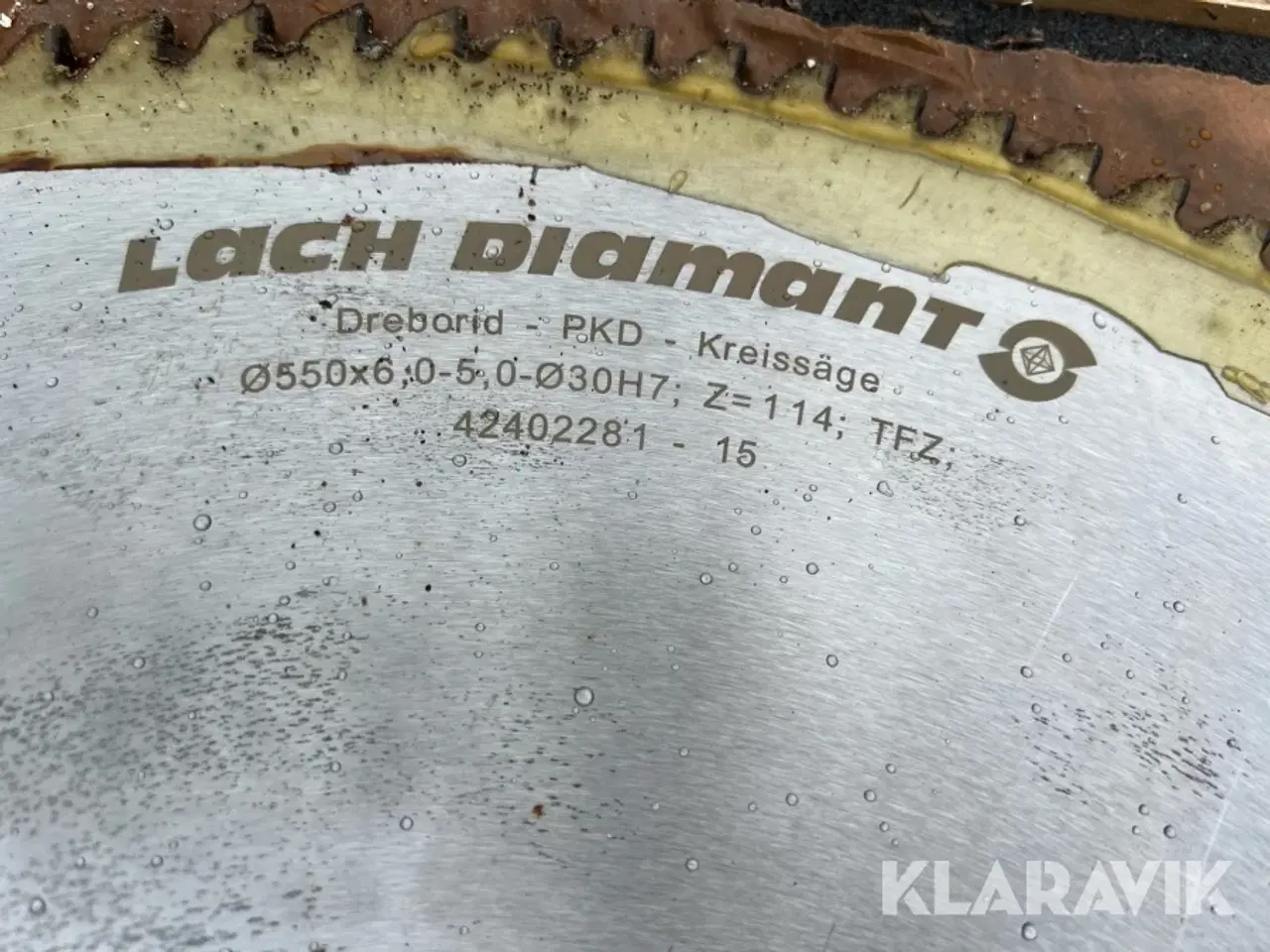Billede 8 - Savklinger Lach Diamant 55 2 styk