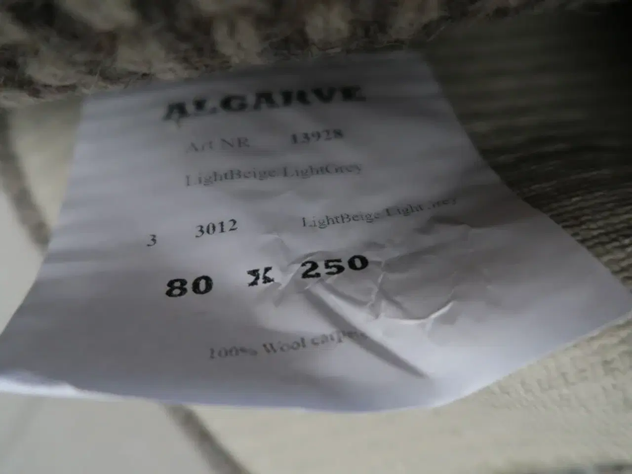 Billede 2 - Gulvtæppe ALGARVE 13928