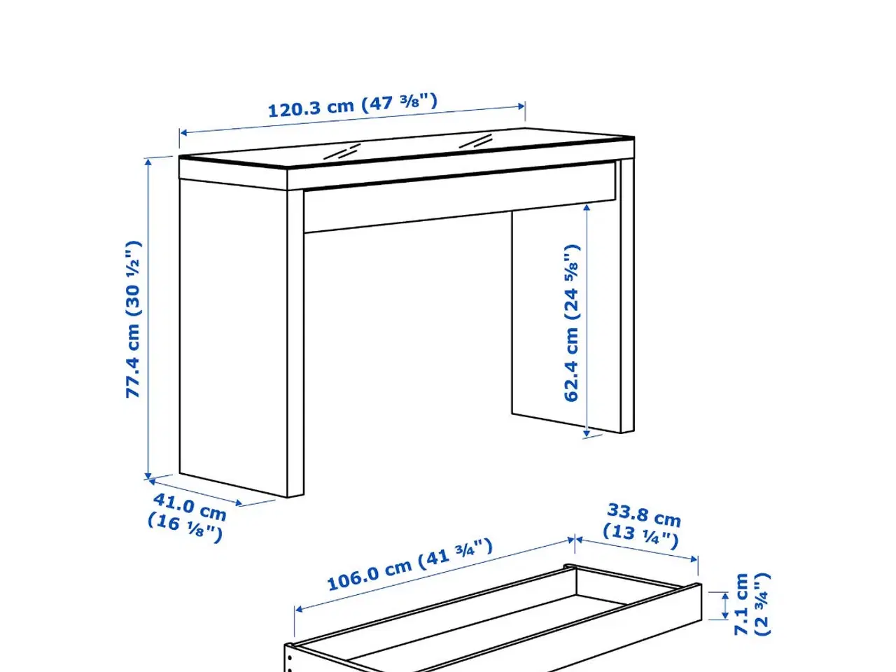 Billede 5 - Skrivebord/makeup bord