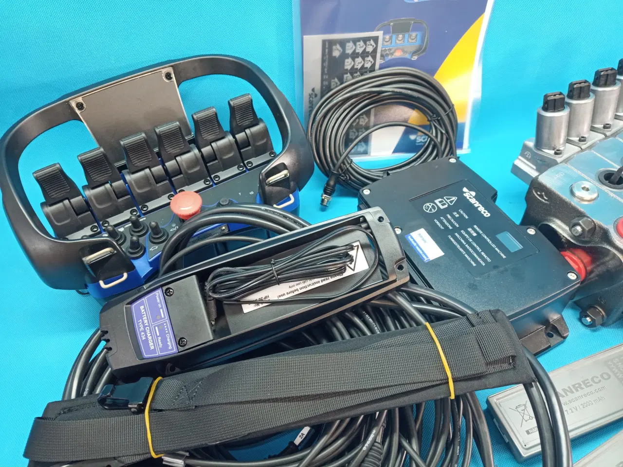 Billede 3 - Radio Scanreco RC400 + Walvoil DPX 100 Hiab Kran