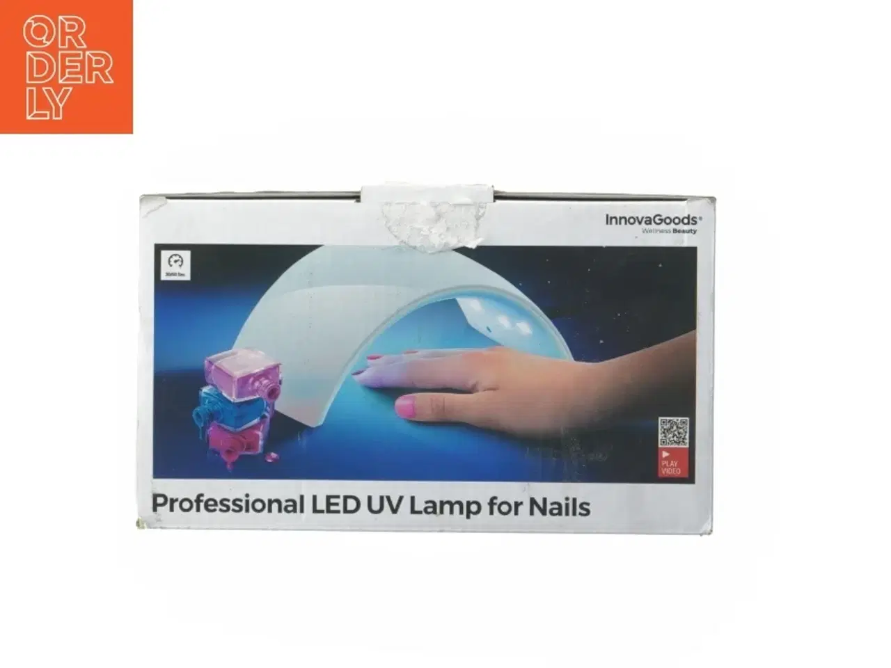 Billede 1 - Professionel LED UV lampe til negle fra InnovaGoods (str. 11x8x21 cm)