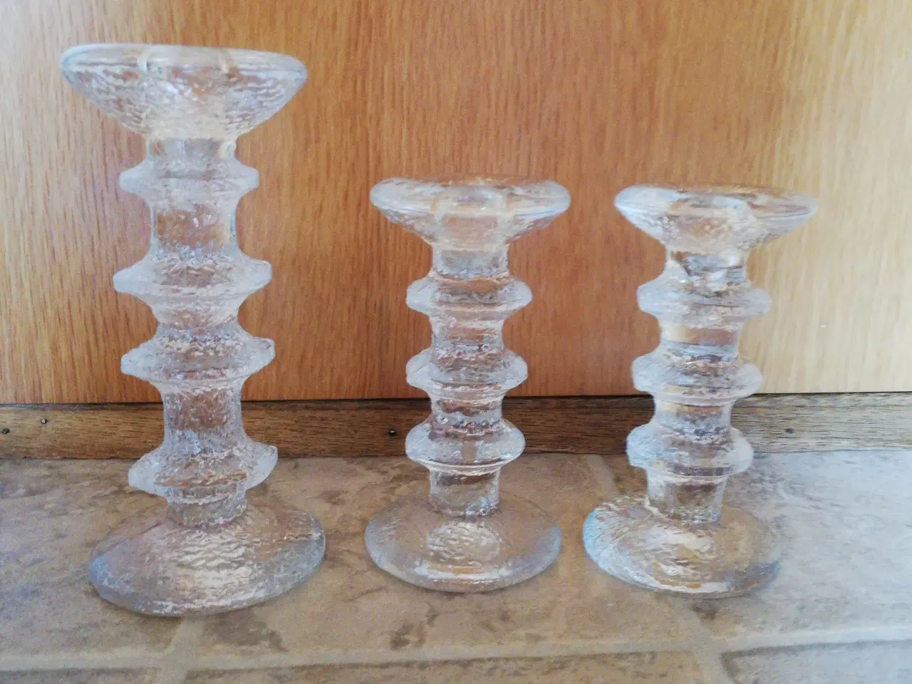 Billede 1 - Festivo Iittala lysestager 3 knopper og 4 knopper