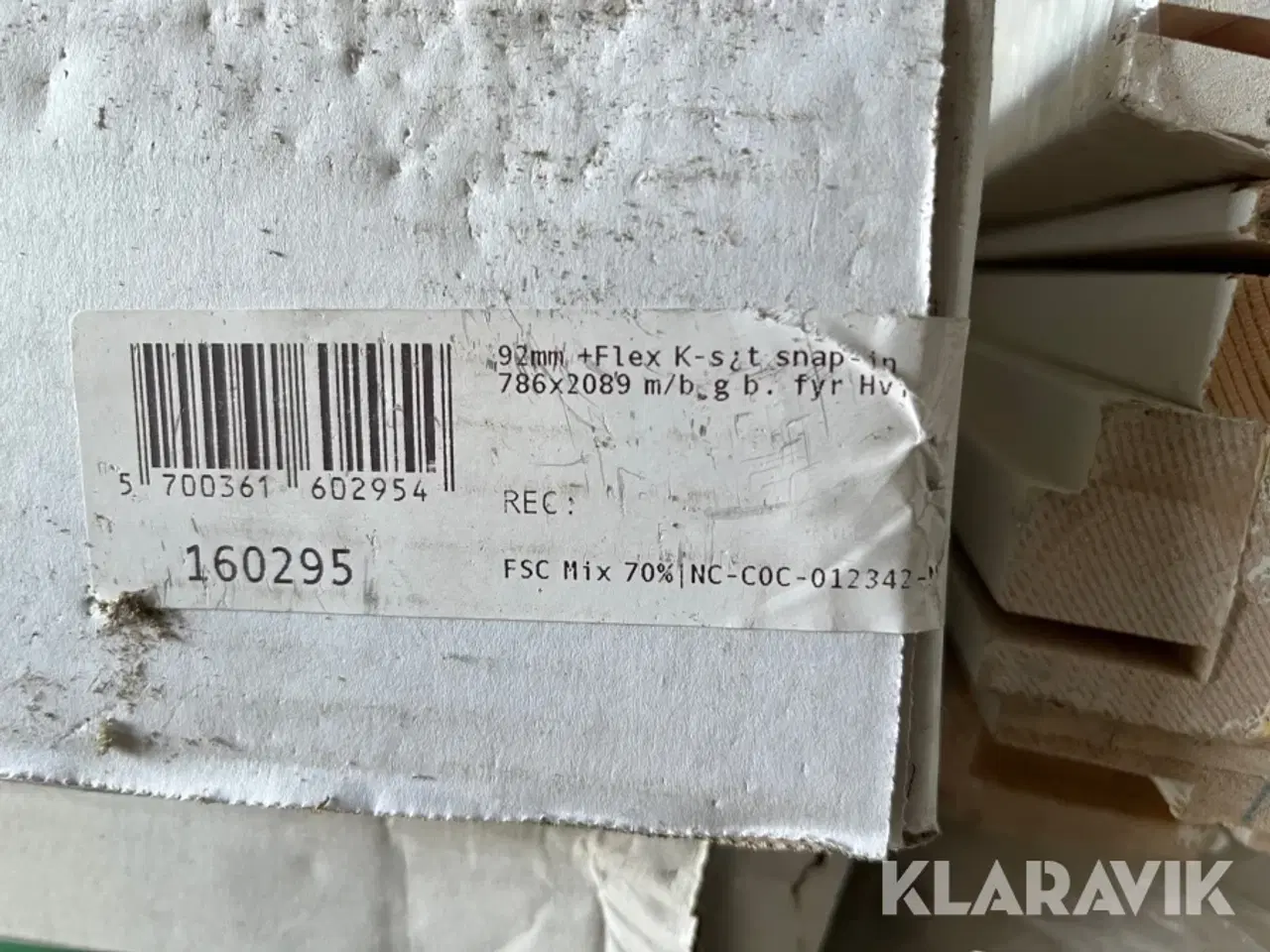 Billede 12 - Karmsæt snap in Swedoor