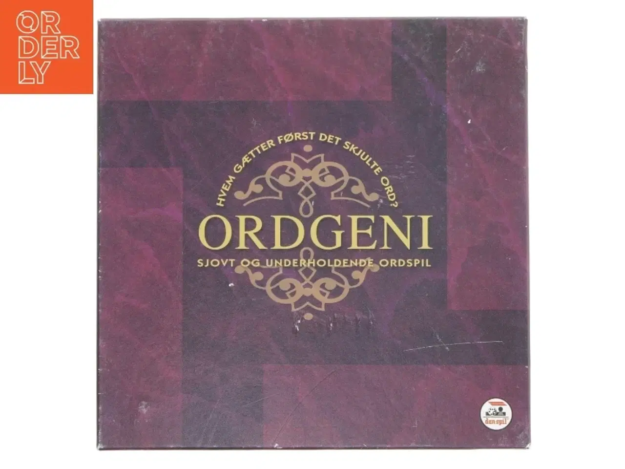 Billede 1 - Ordspil &#39;Ordgeni&#39; fra Dan Spiel, Game Developing Ltd (str. 27x27 cm)