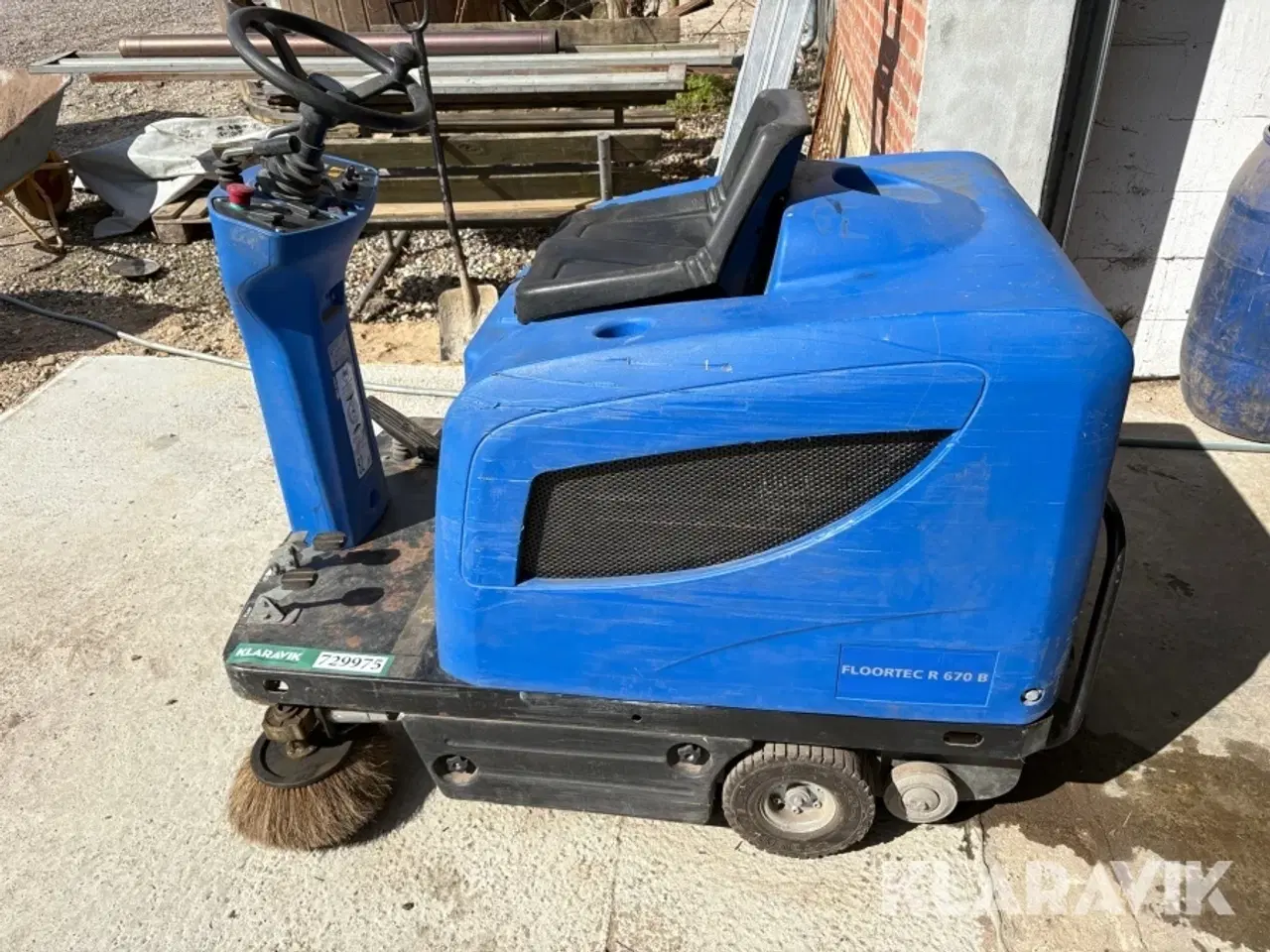 Billede 7 - Fejemaskine Nilfisk Alto Floortec R 670 B