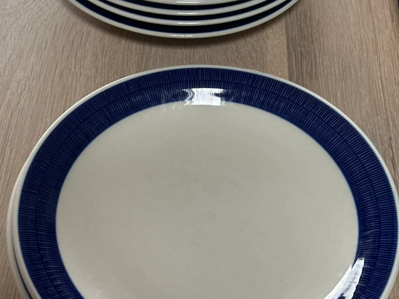 Billede 5 - Koka blå middagstallerken 6 stk
