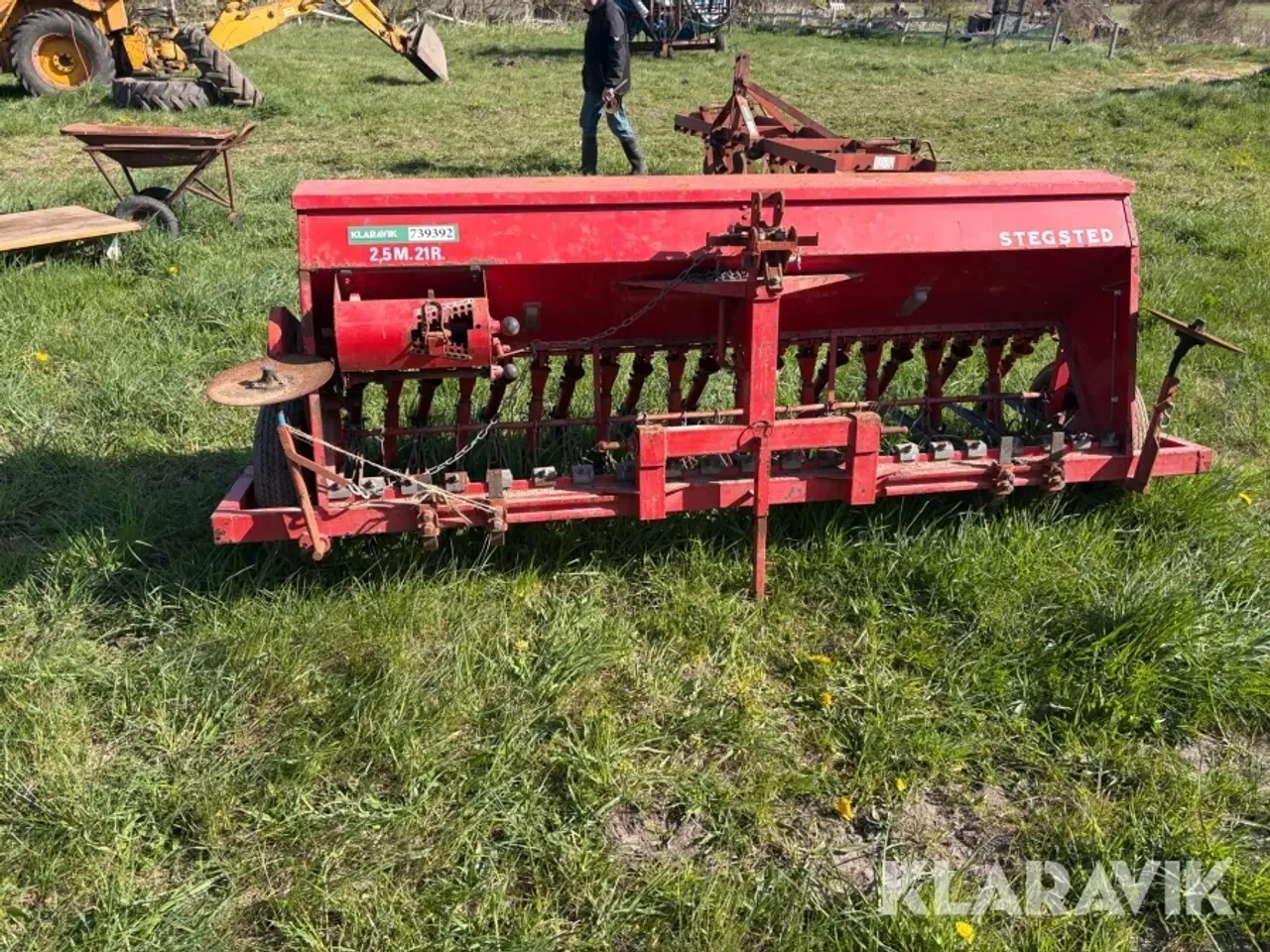 Billede 4 - Såmaskine Stegsted 2.5 M. 21R.