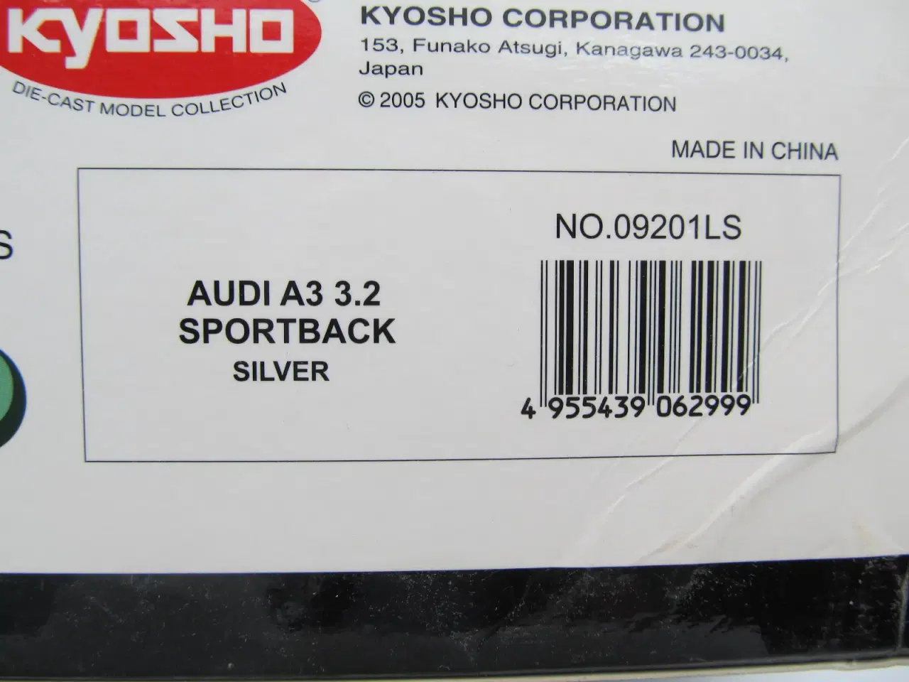 Billede 10 - 2004 Audi A3 3,2 Sportback - KYOSHO - 1:18