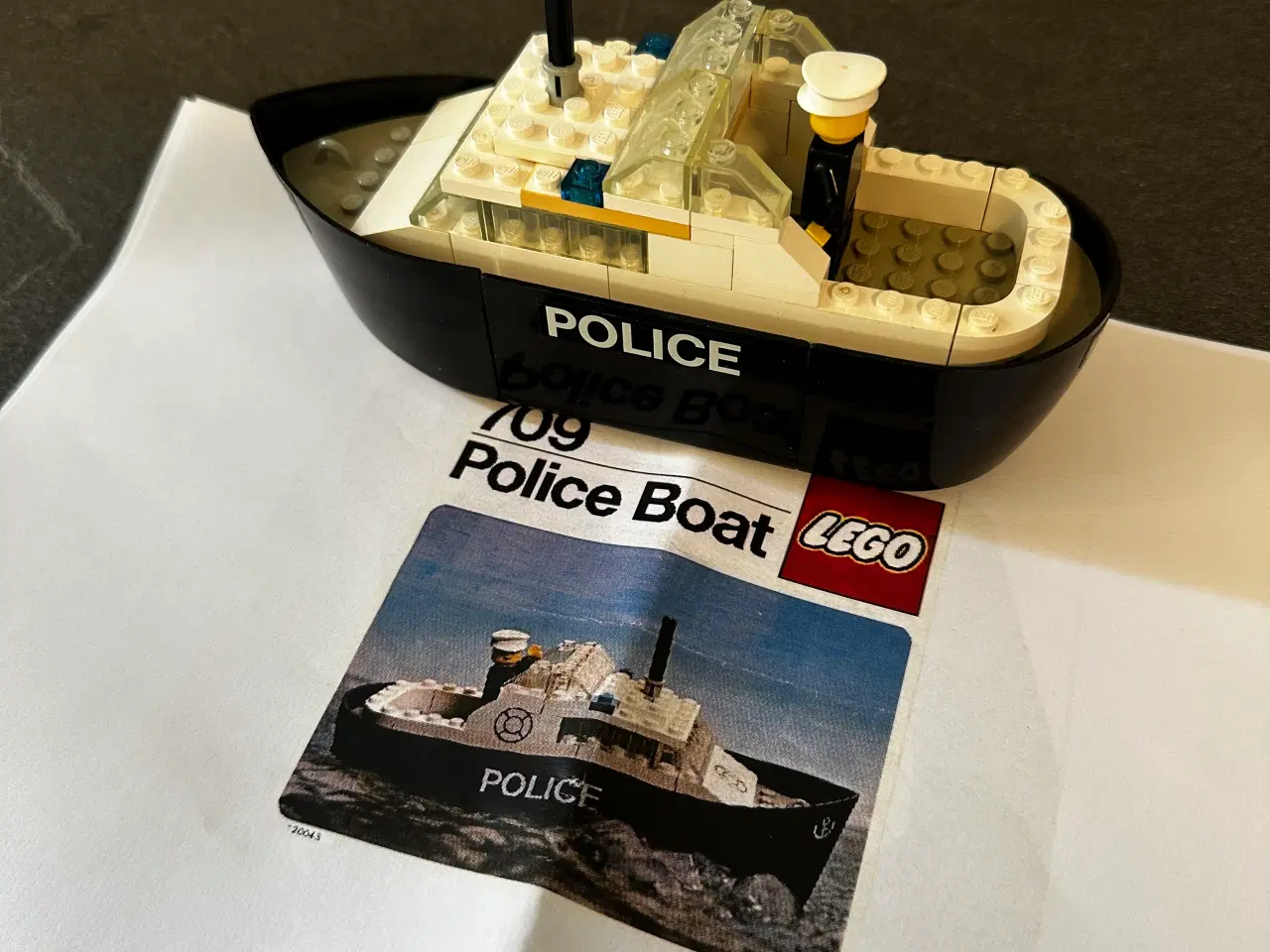 Billede 1 - LEGO 709 Police Boat