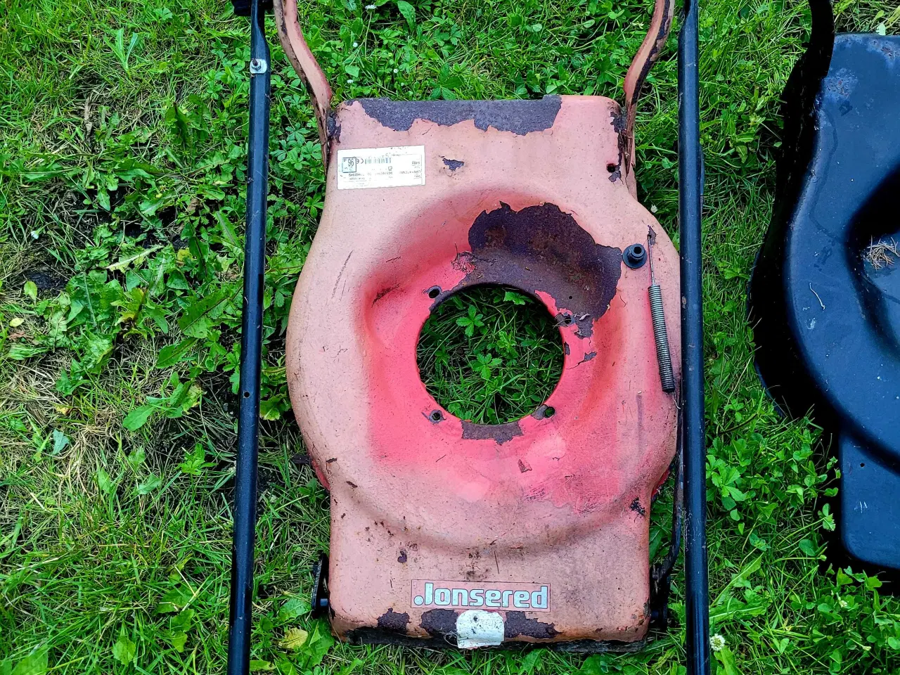 Billede 5 - 7 plæneklipper skjold