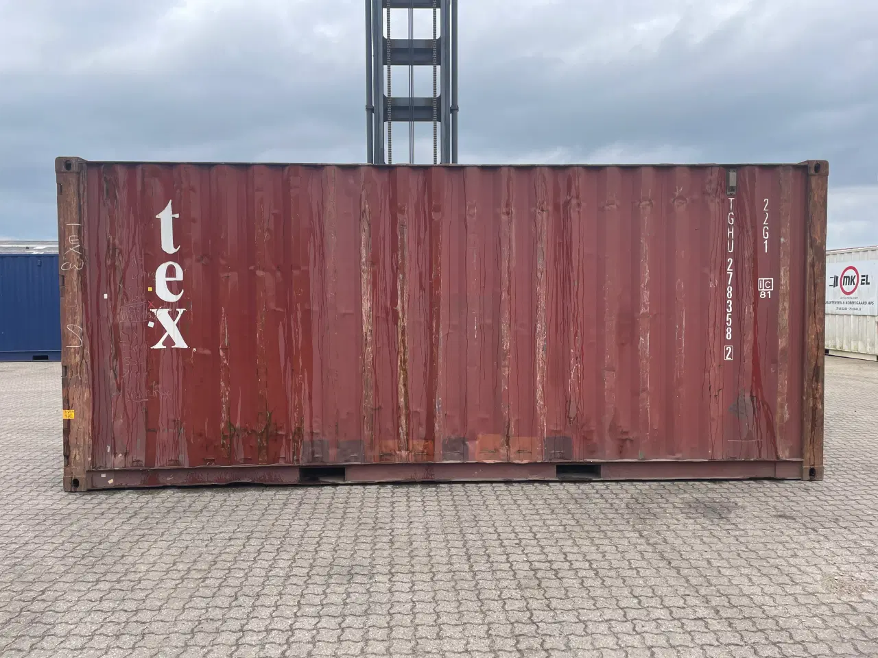 Billede 3 - 20 fods Container- ID: TGHU 278358-2
