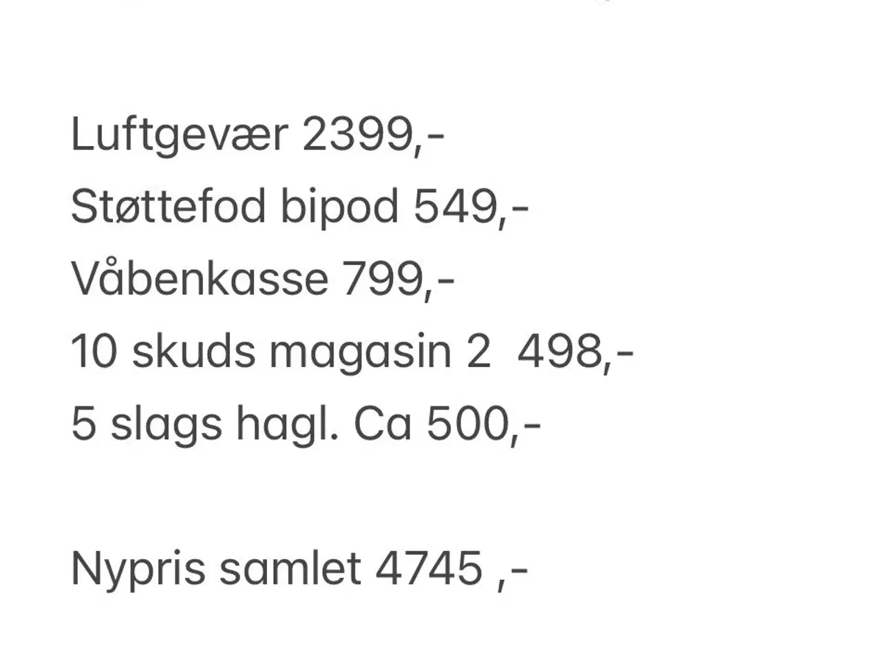 Billede 7 - Gamo Speedster Luftgevær 
