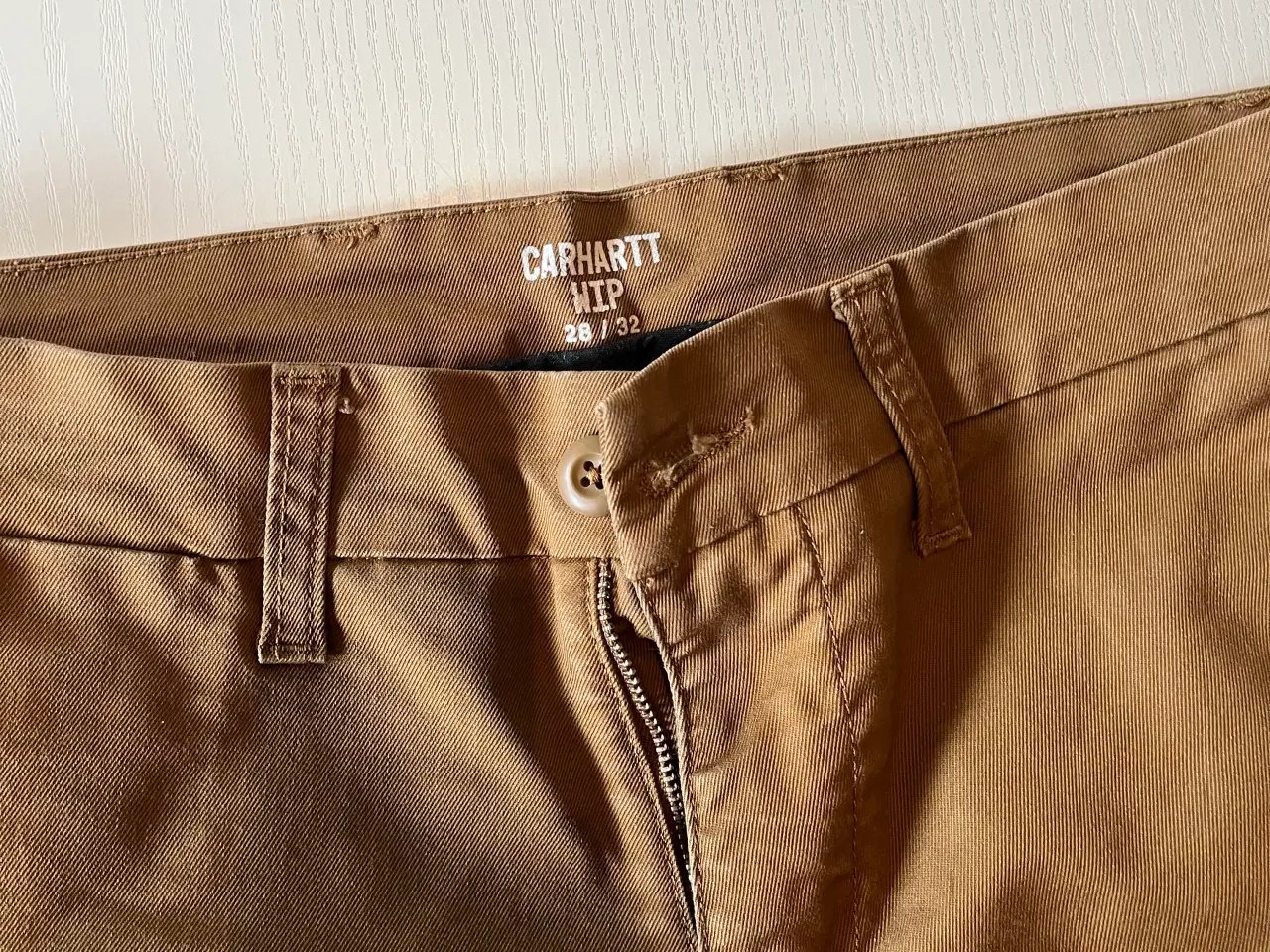 Billede 3 - Carhartt wip sid pant str. 28/32 i farven leather
