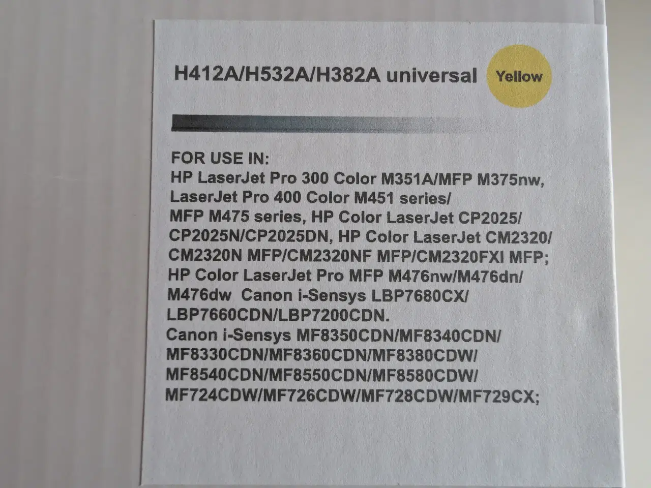 Billede 3 - Toner til HP printer